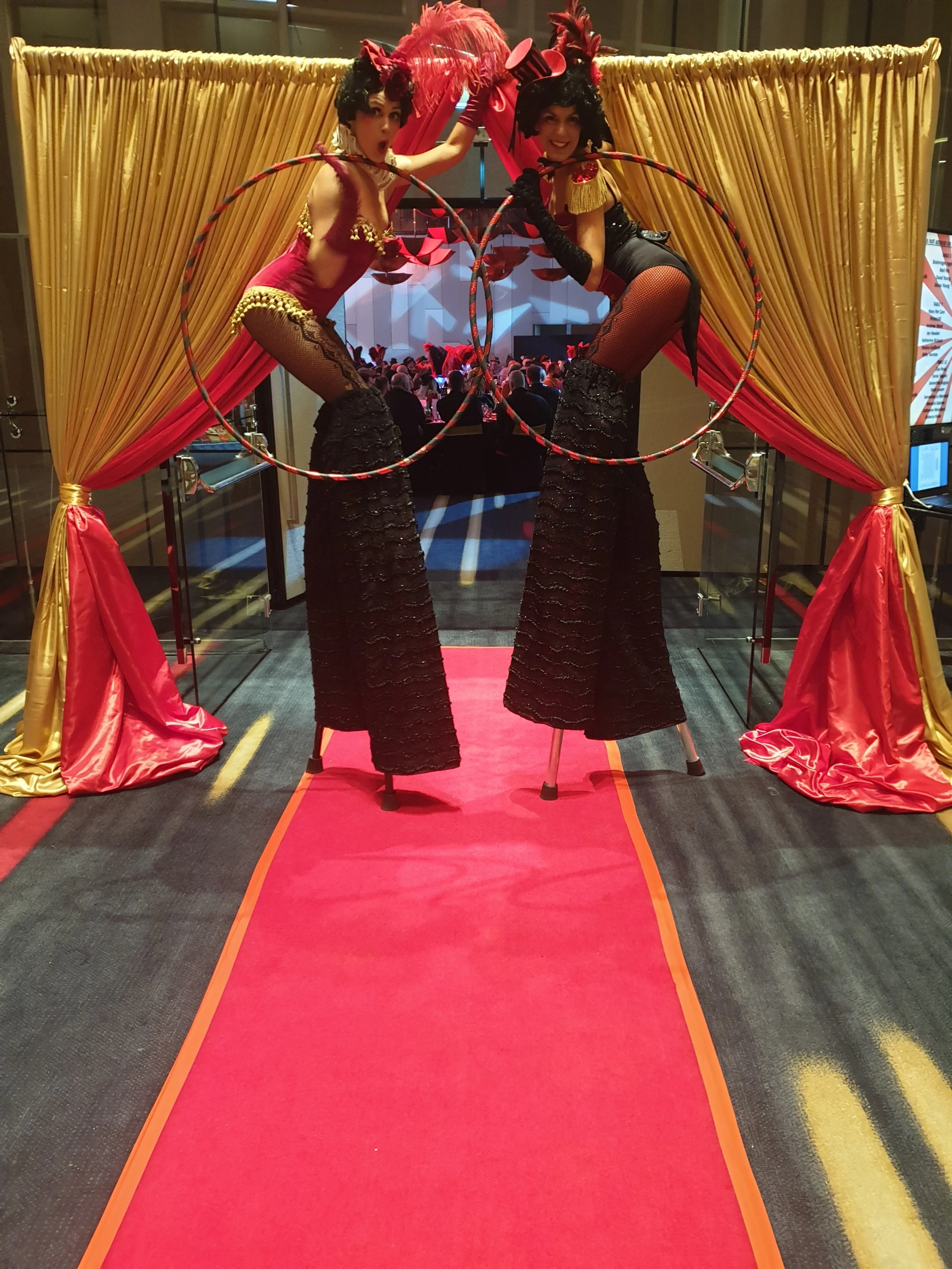 Greatest Showman Themed Stilts Event Entertainment Brisbane