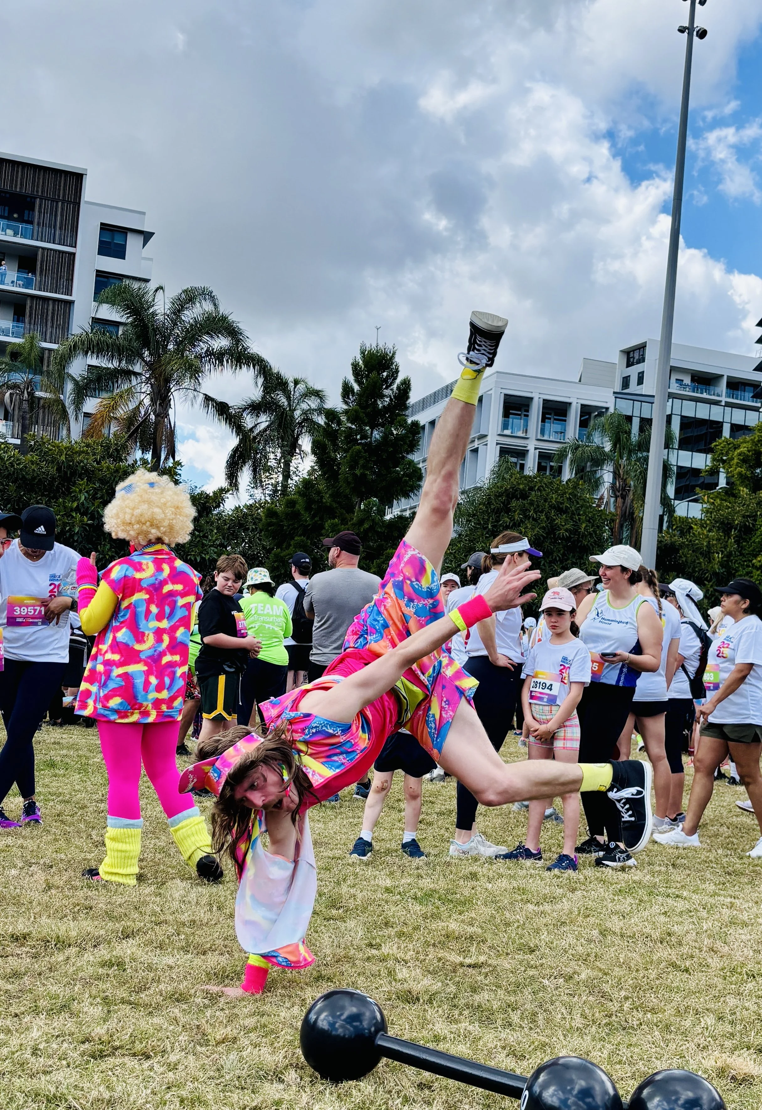 Roaming event entertainment 80ies characters