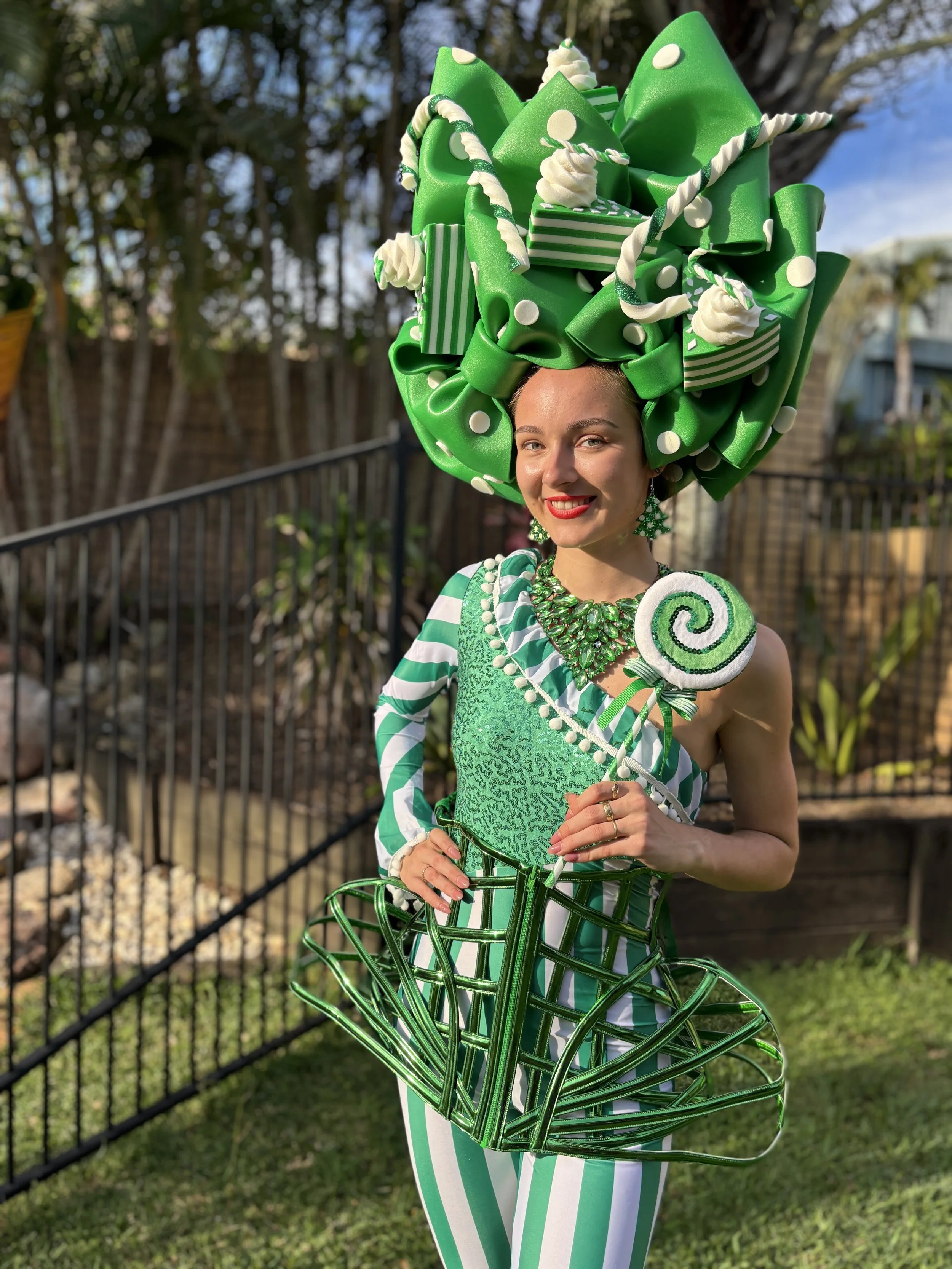 candy cane roving entertainment