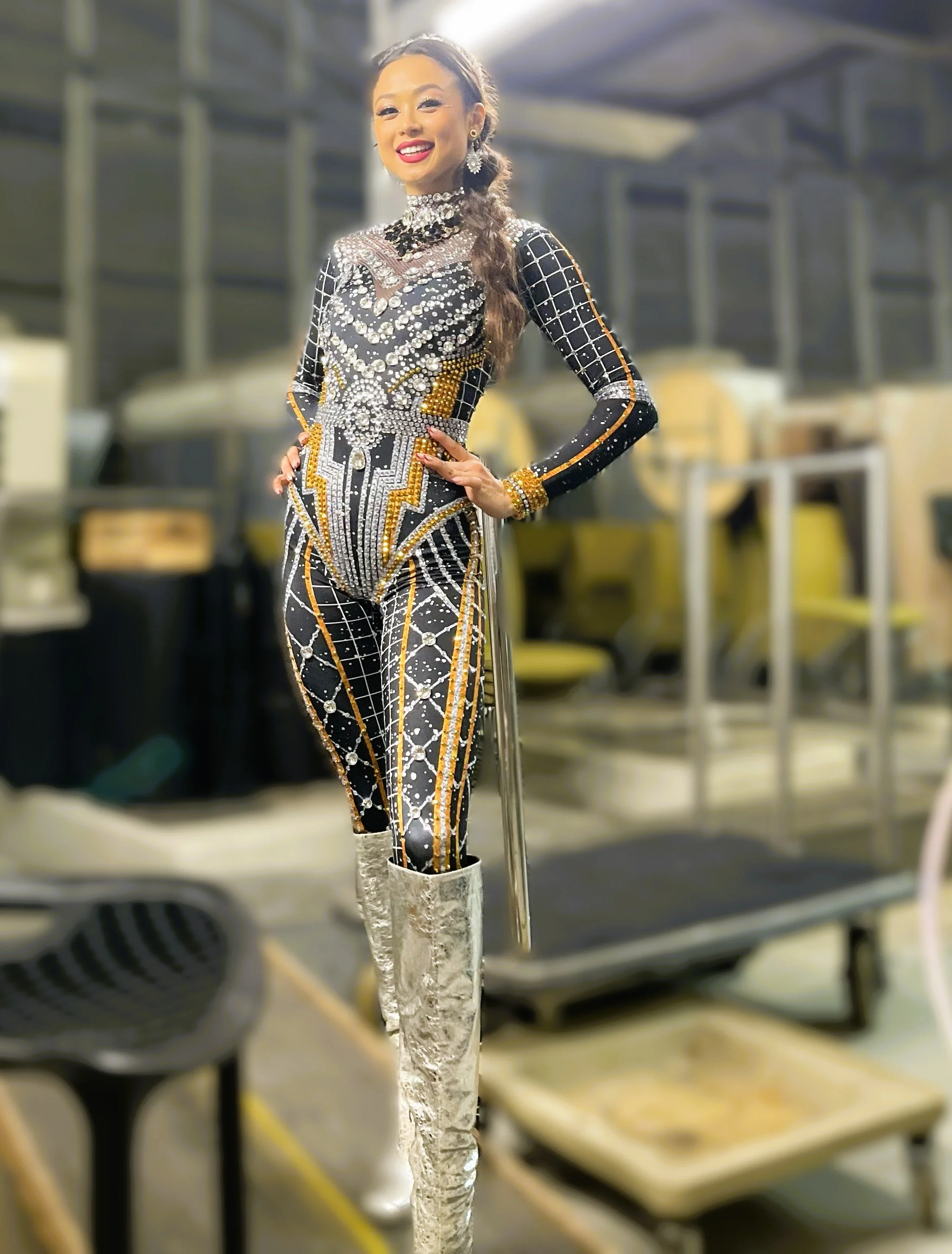 Noir Glamour LED Act – Roving Entertainment Brisbane