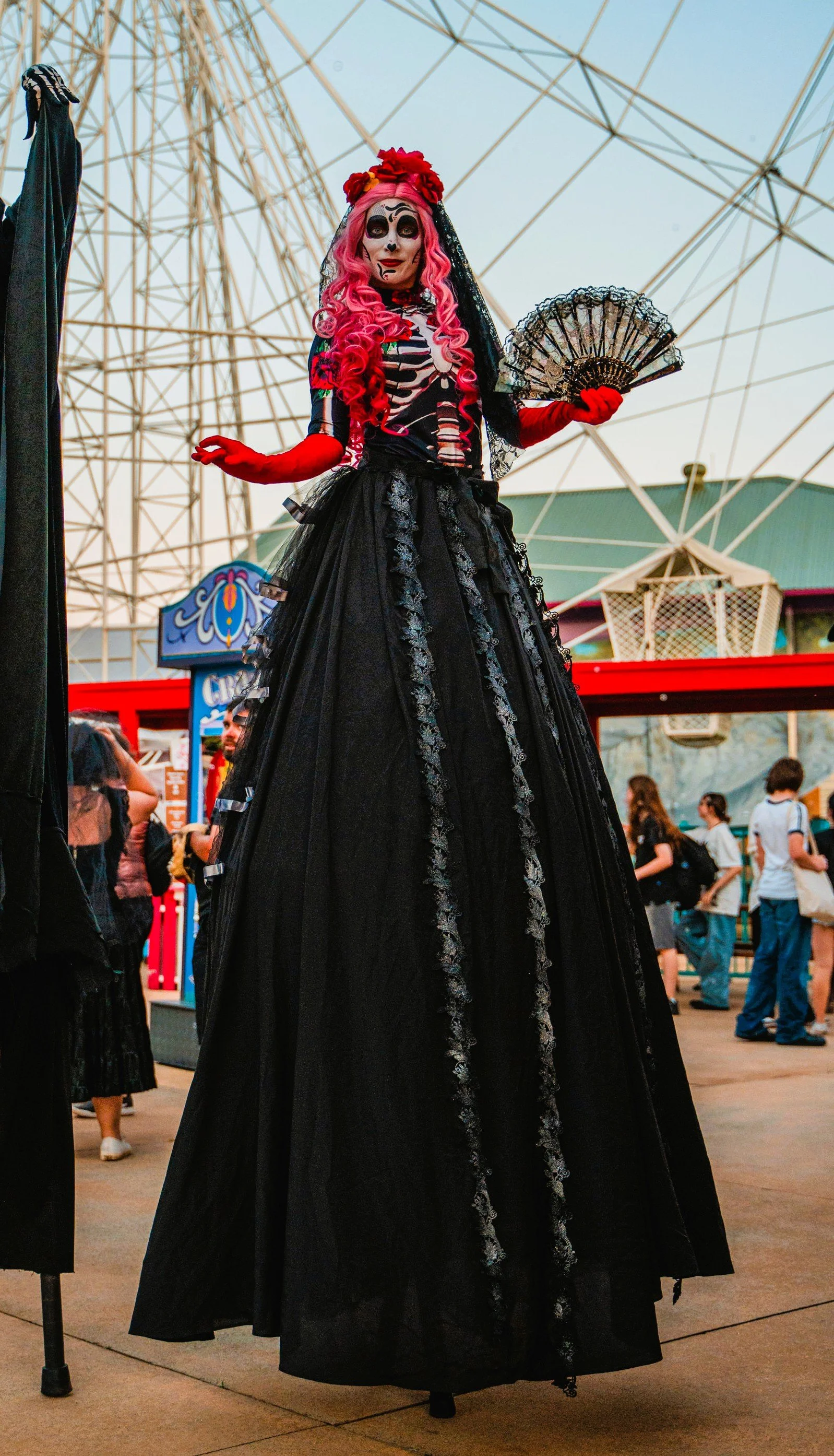 Halloween Skeleton Elegance