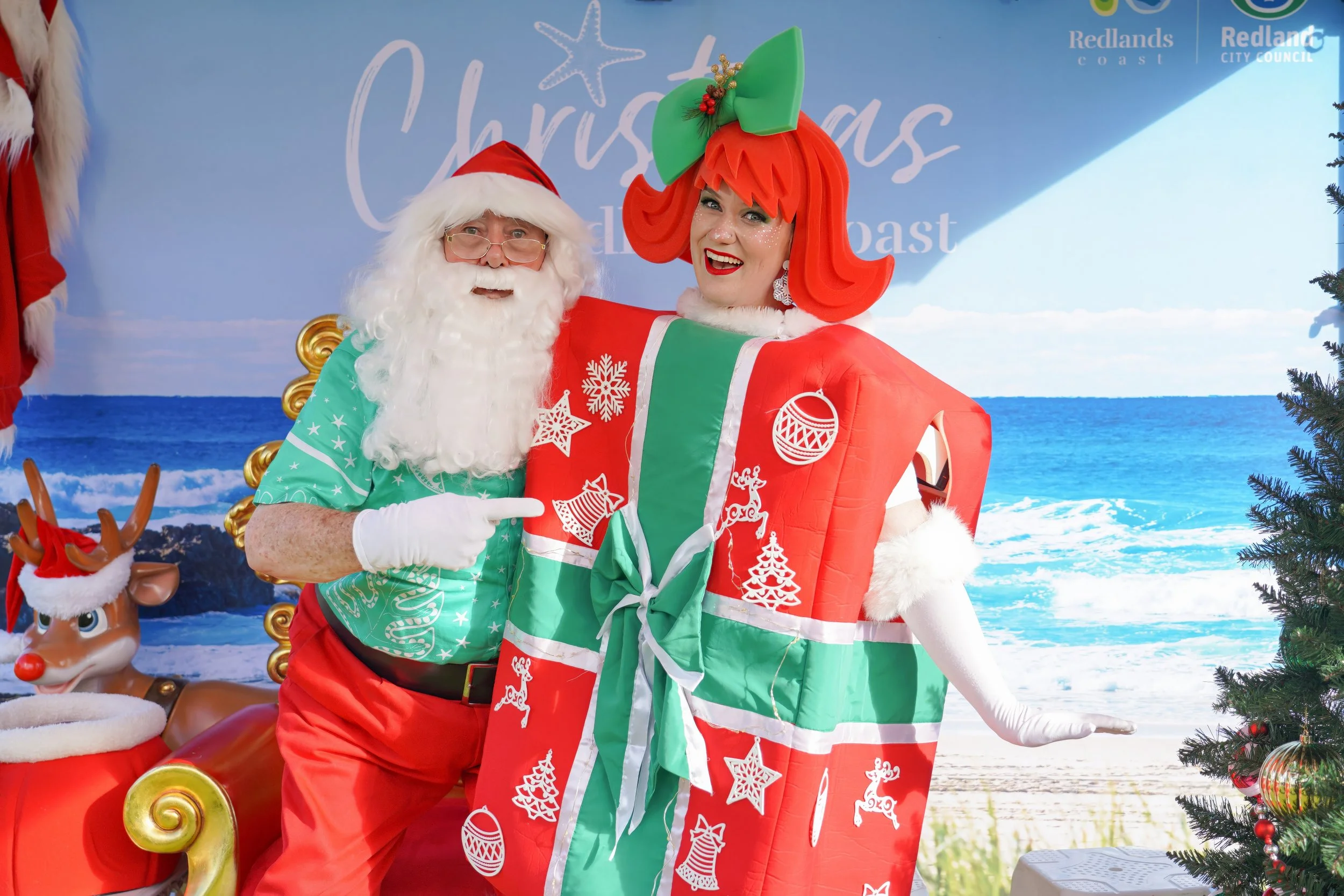 Eyes Up Events Christmas roving characters