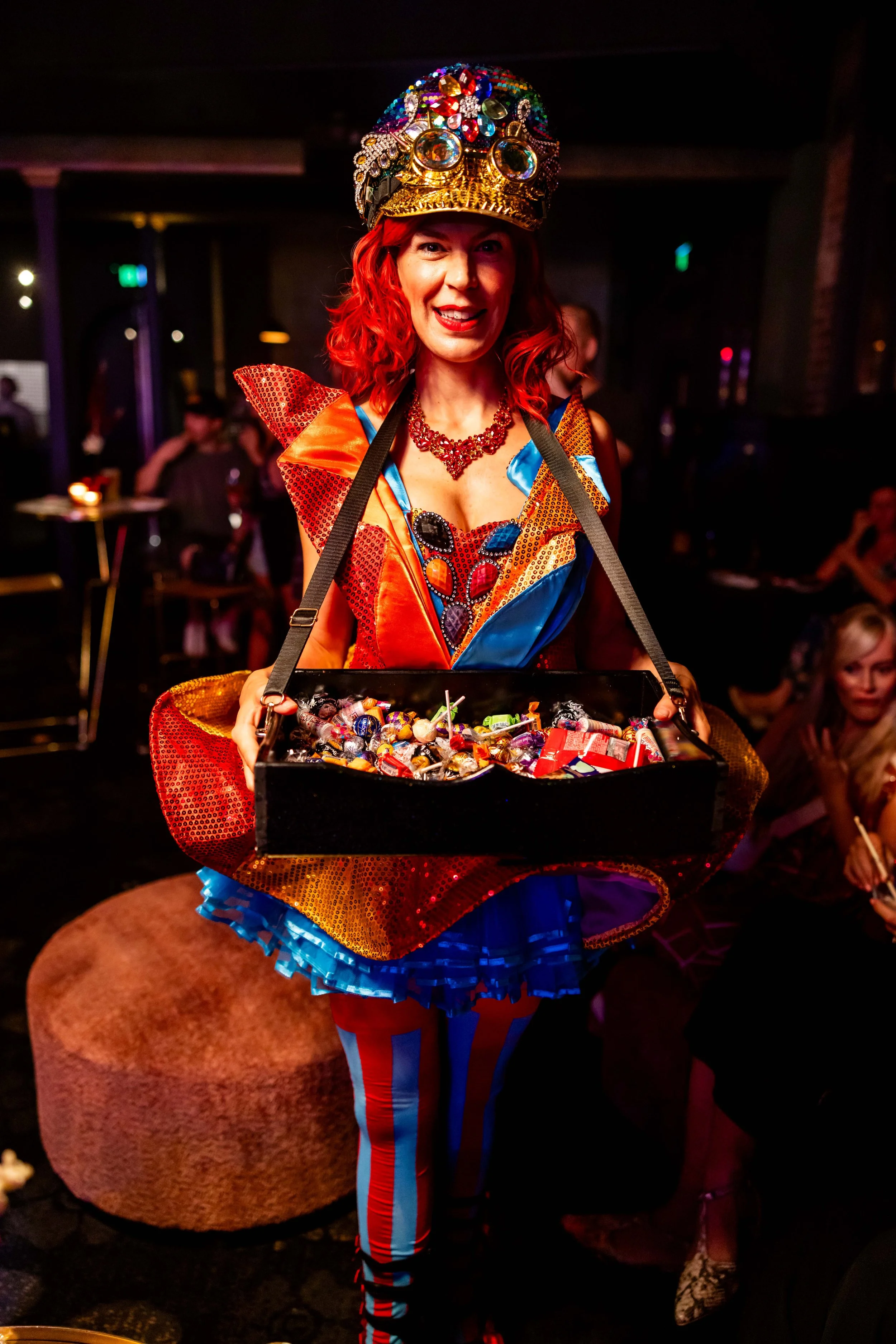 Glamorous tray hostess Brisbane
