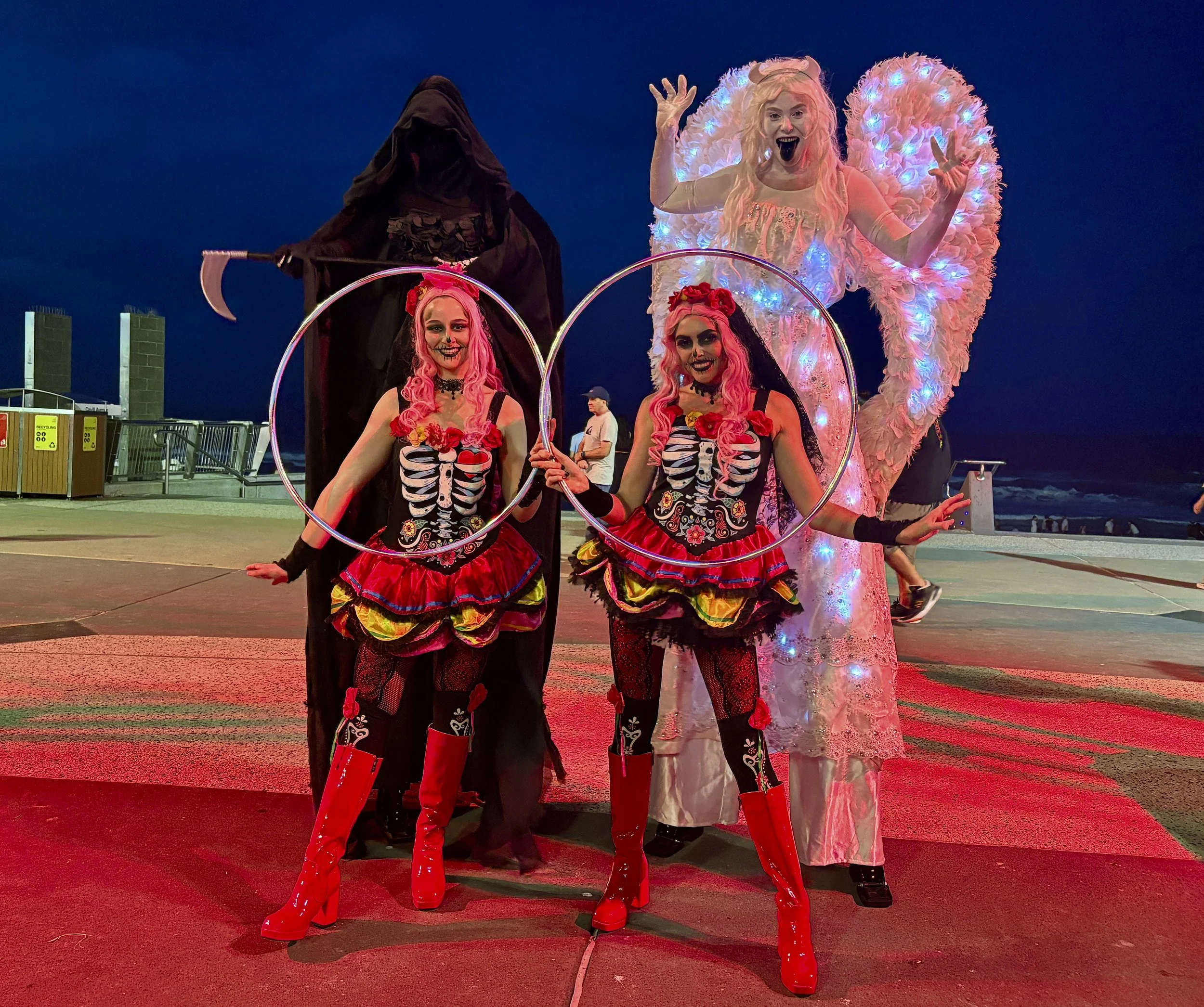 Surfers Paradise night Halloween activations
