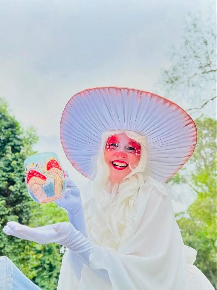 illuminated mushroom costume