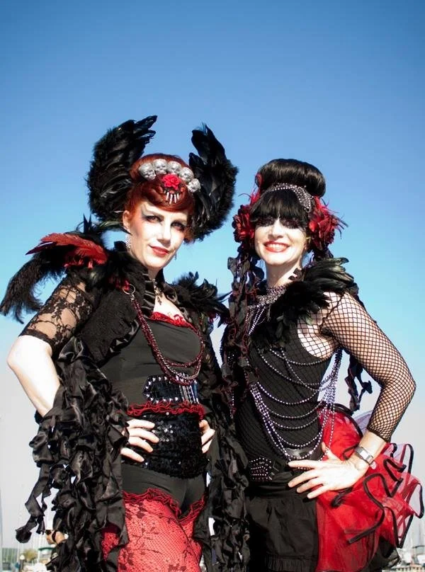 Halloween gothic dark costume stilt walking event entertainment Brisbane