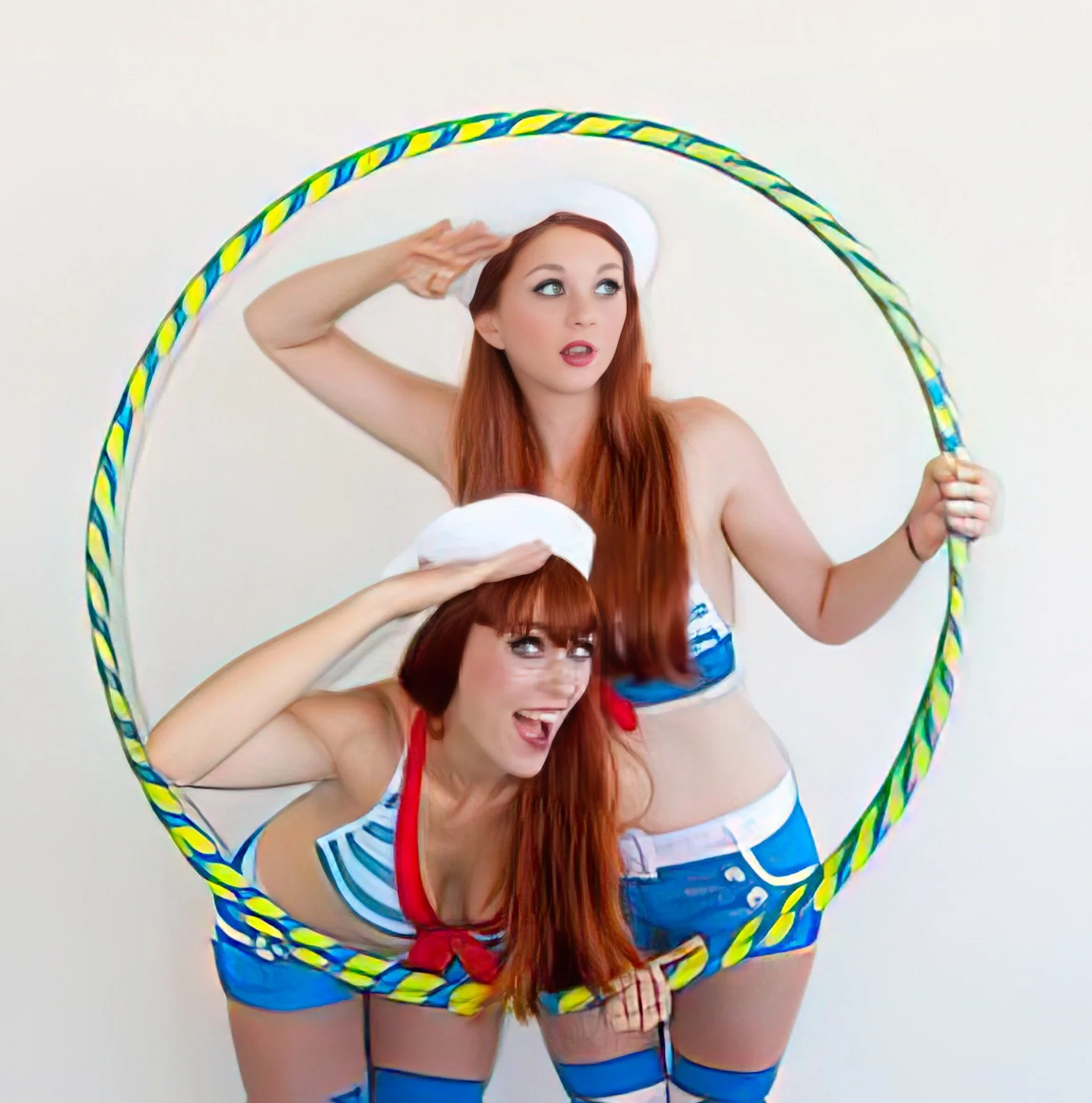 Nautical Water Ocean Marine themed event, Brisbane, Sunshine Coast, Gold Coast entertainment, sailor hula hoop roving entertainment