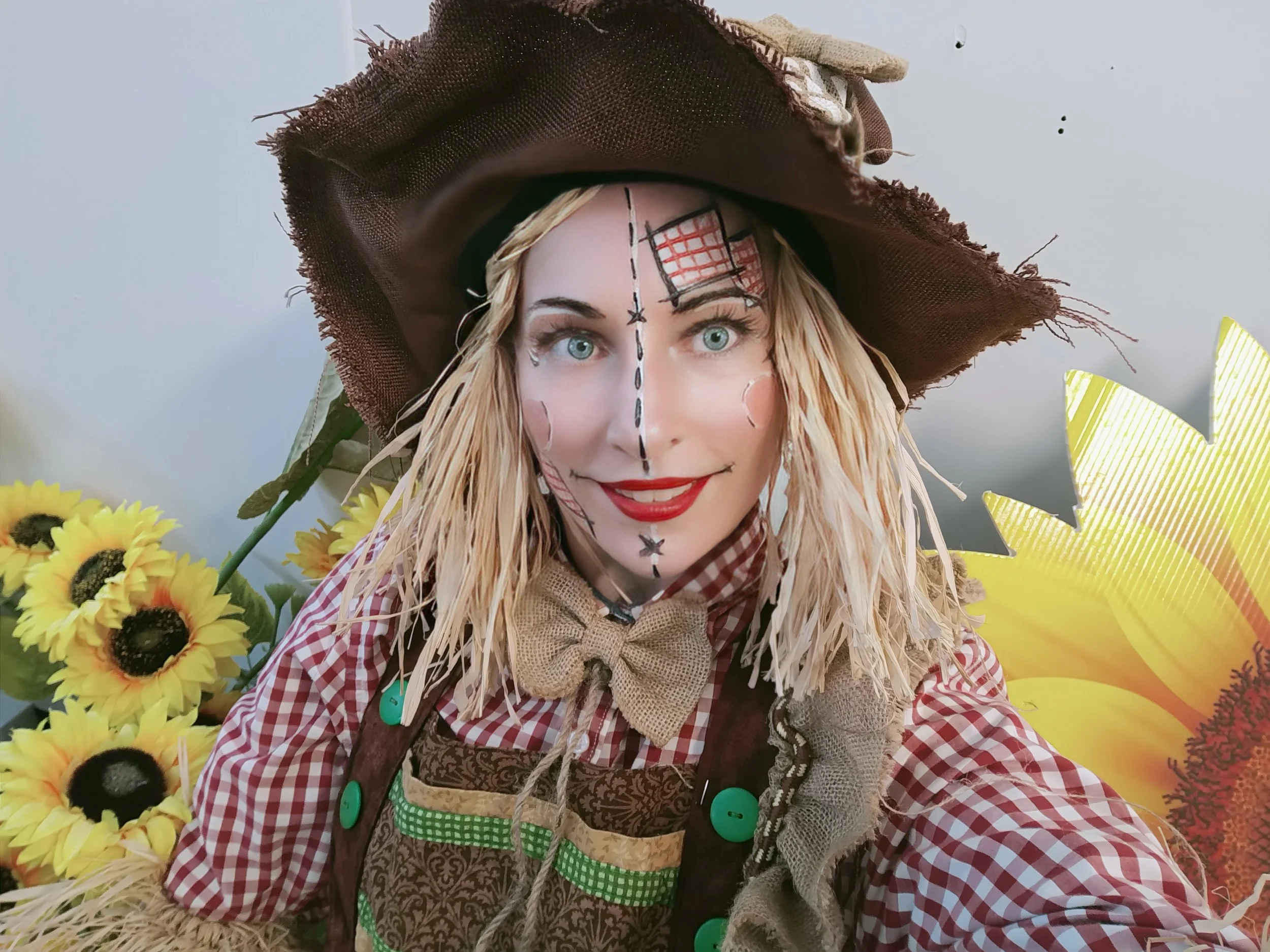 Autumn festival scarecrow