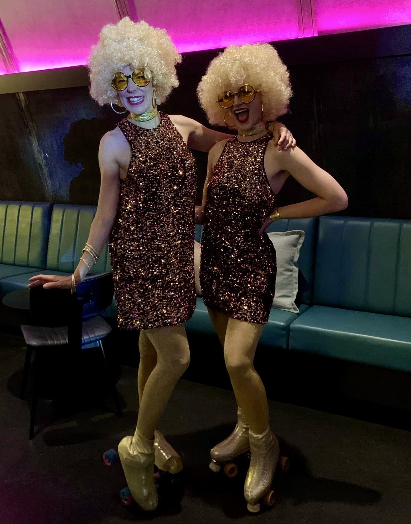 Disco outfit rollerskater Brisbane