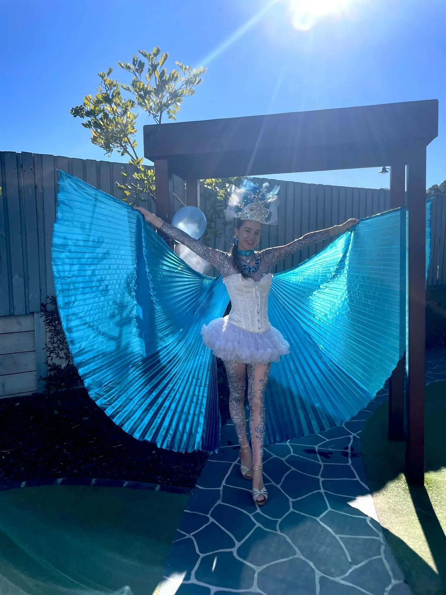ice queen bubble entertainer frozen theme 