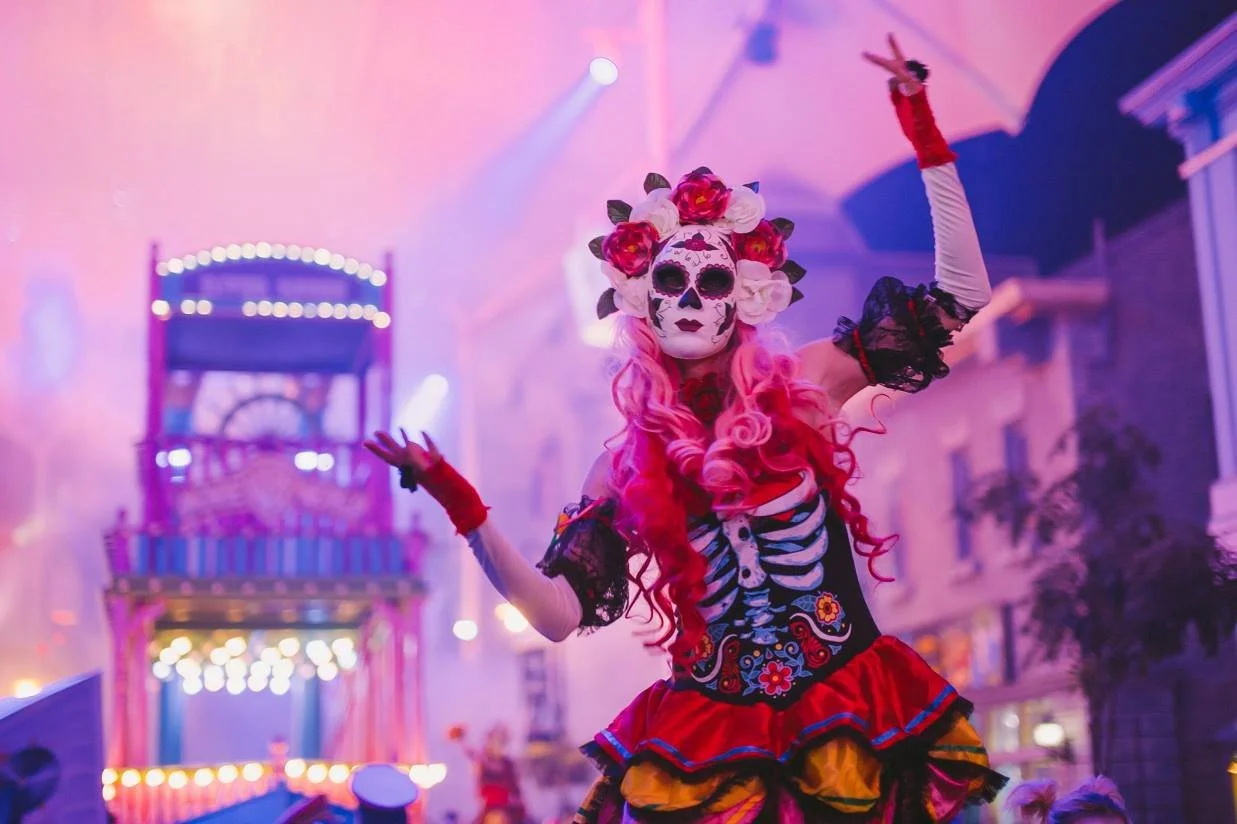 Halloween event entertainment Brisbane on skates