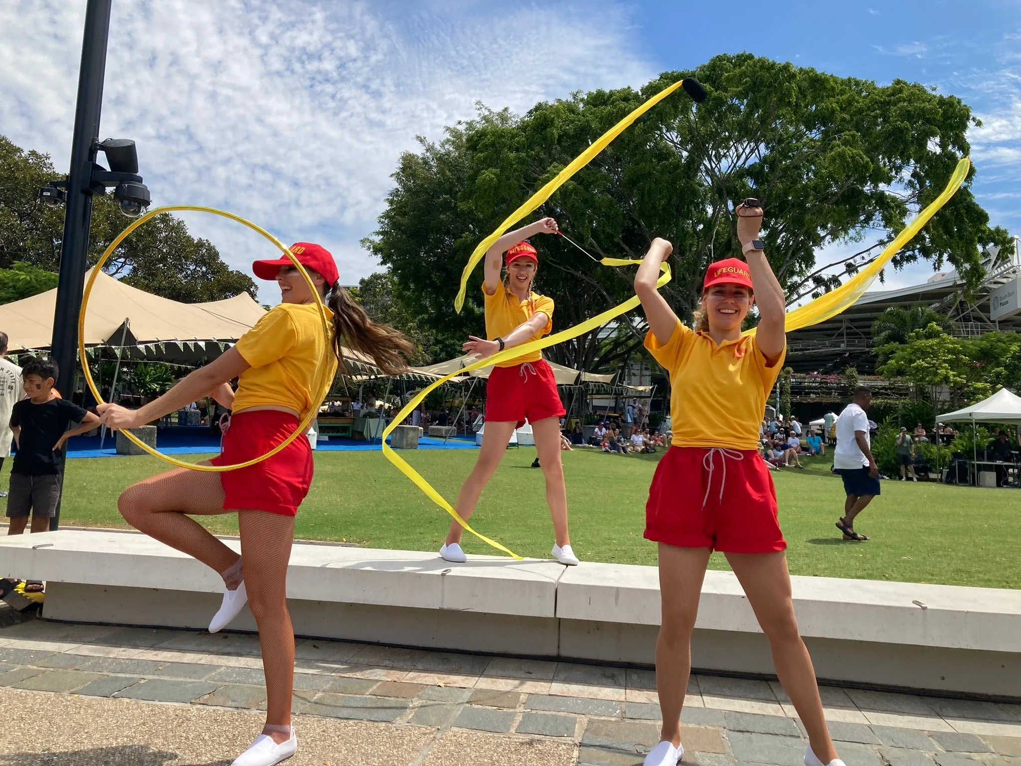 Nautical Water Ocean Marine themed event, Brisbane, Sunshine Coast, Gold Coast entertainment, life guards hula hoop roving entertainment