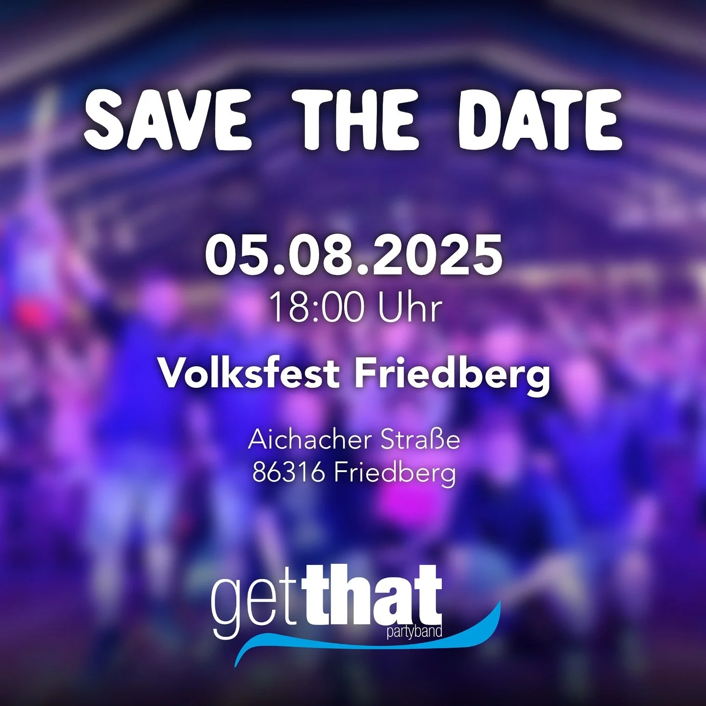 🚨 Das @friedberger_volksfest ruft! 🚨
Wir spielen am Dienstag, 05.08. ab 18:00 Uhr im @binswanger_zelt 🍻🥳

#band #partyband #bierzelt #volksfest #party #liveband #livemusik