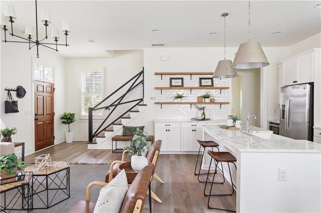 Bright, open, and beautifully styled.
Proper staging highlights a property's best features and can help it sell faster and at a higher perceived value.
#clevergirlinteriors  #interiordesigntips 
#homeglowup  #staging  #designprocess