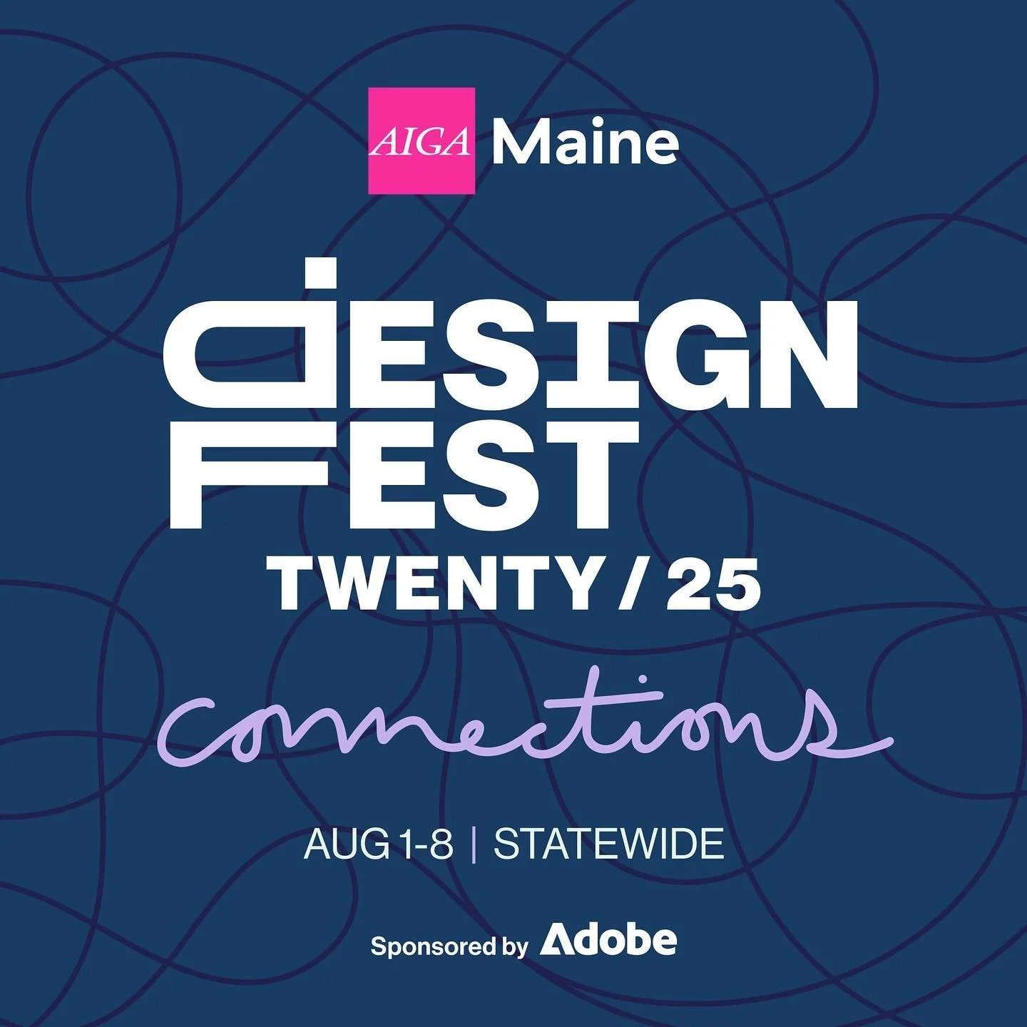 I was recently elected President of @aigamaine and our scrappy board of volunteers have been working our tails off night and day to get this epic series of events planned. Maine Design Fest kicks off Friday August 1st — many of the events are f