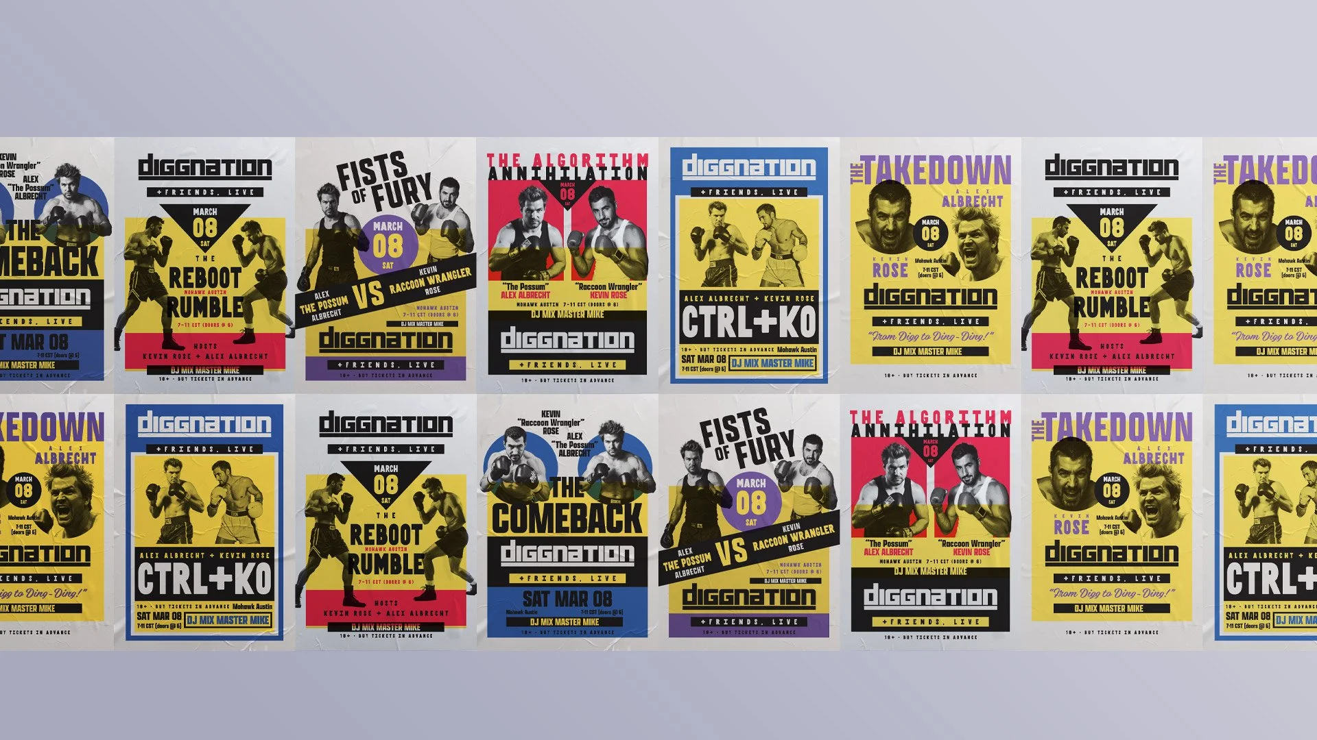 Diggnation Live posters