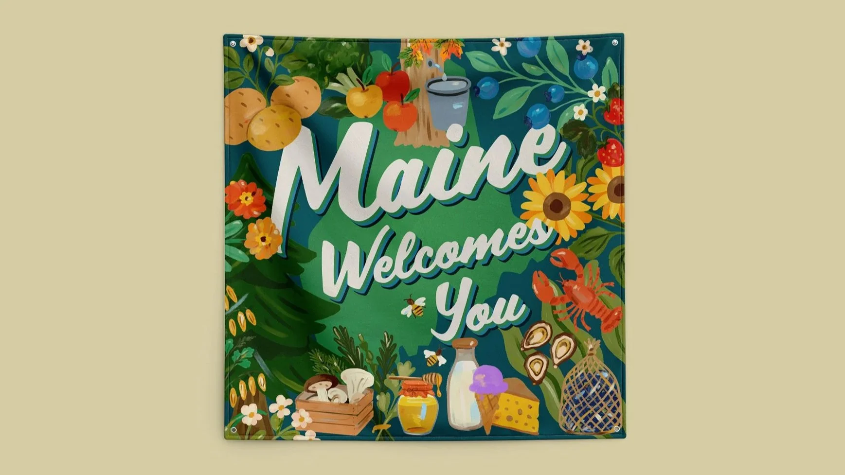 Maine Welcomes You <span>An exhibition celebrating Maine's agricultural heritage
