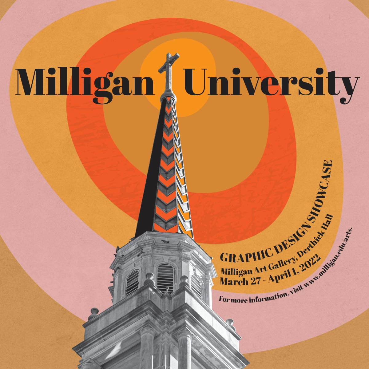 Milligan Graphic Design Showcase - poster design
