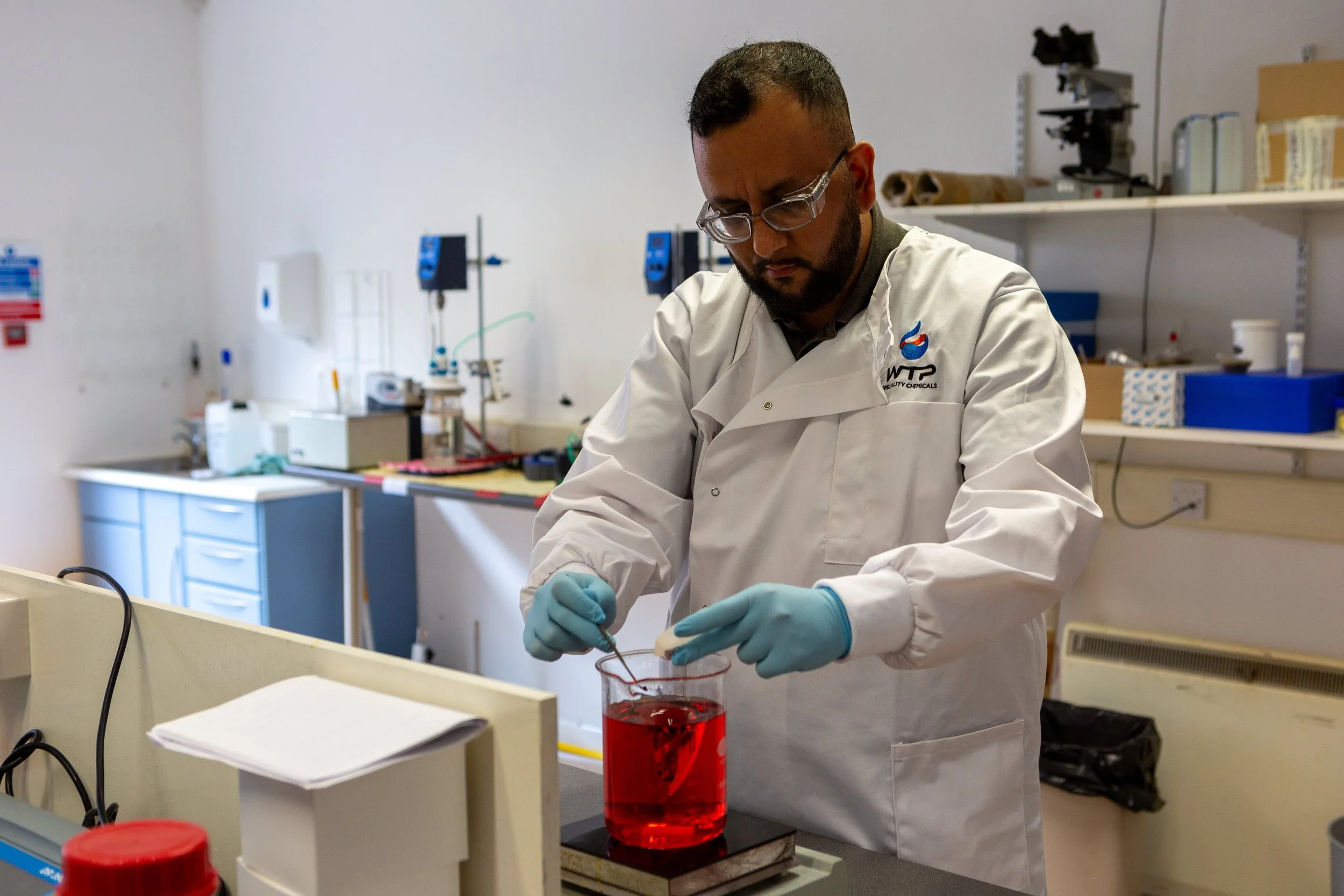 Scientist in a laboratory