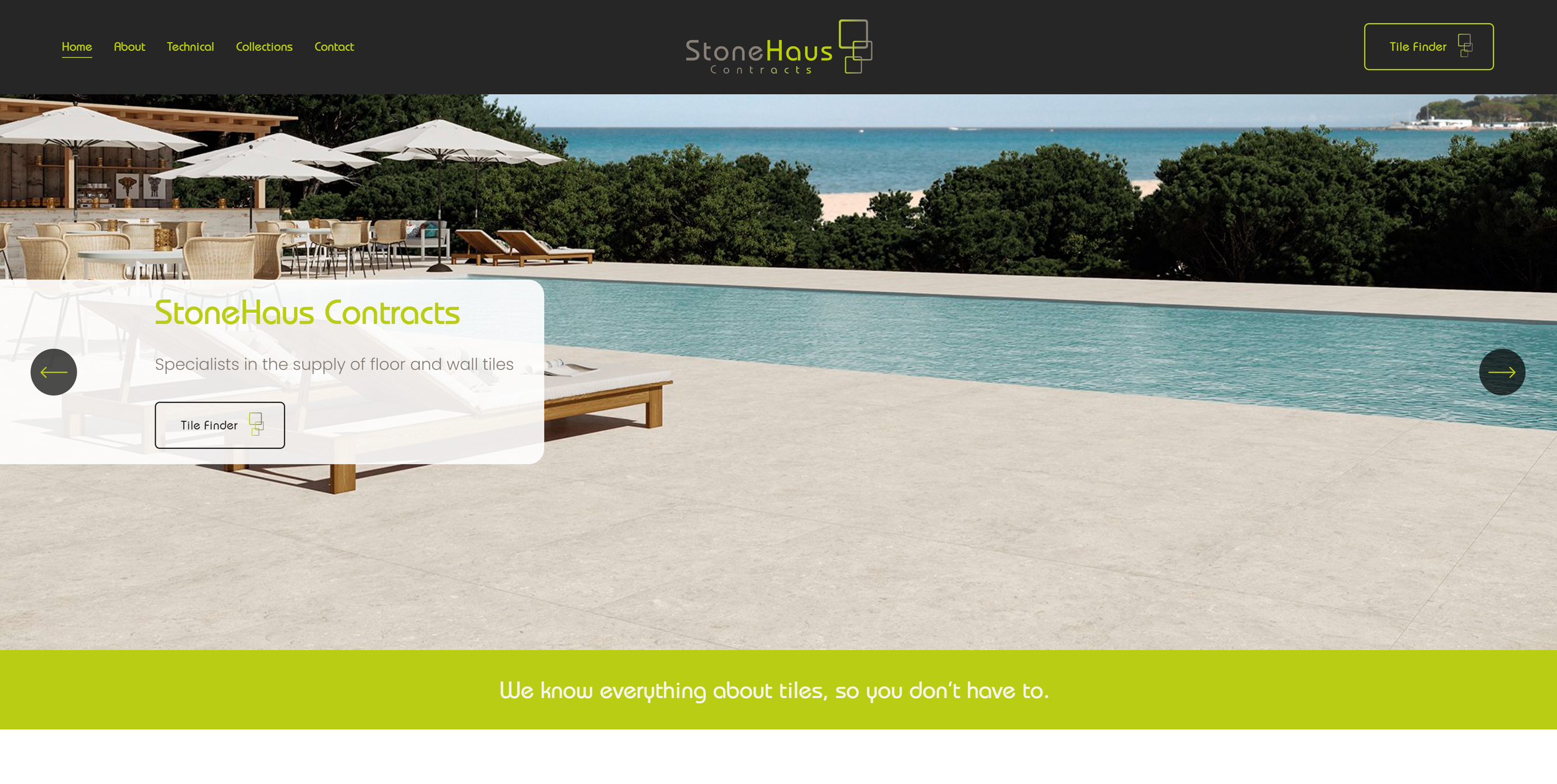 Stone Haus Contracts Website