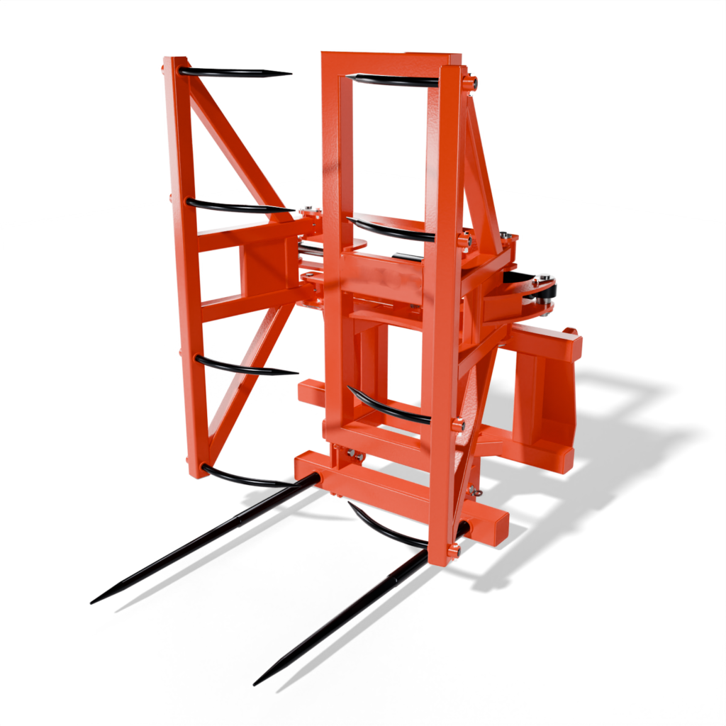 IT-SC06 Big Bale Gripper on JCB Q-Fit brackets. Pic.1.png