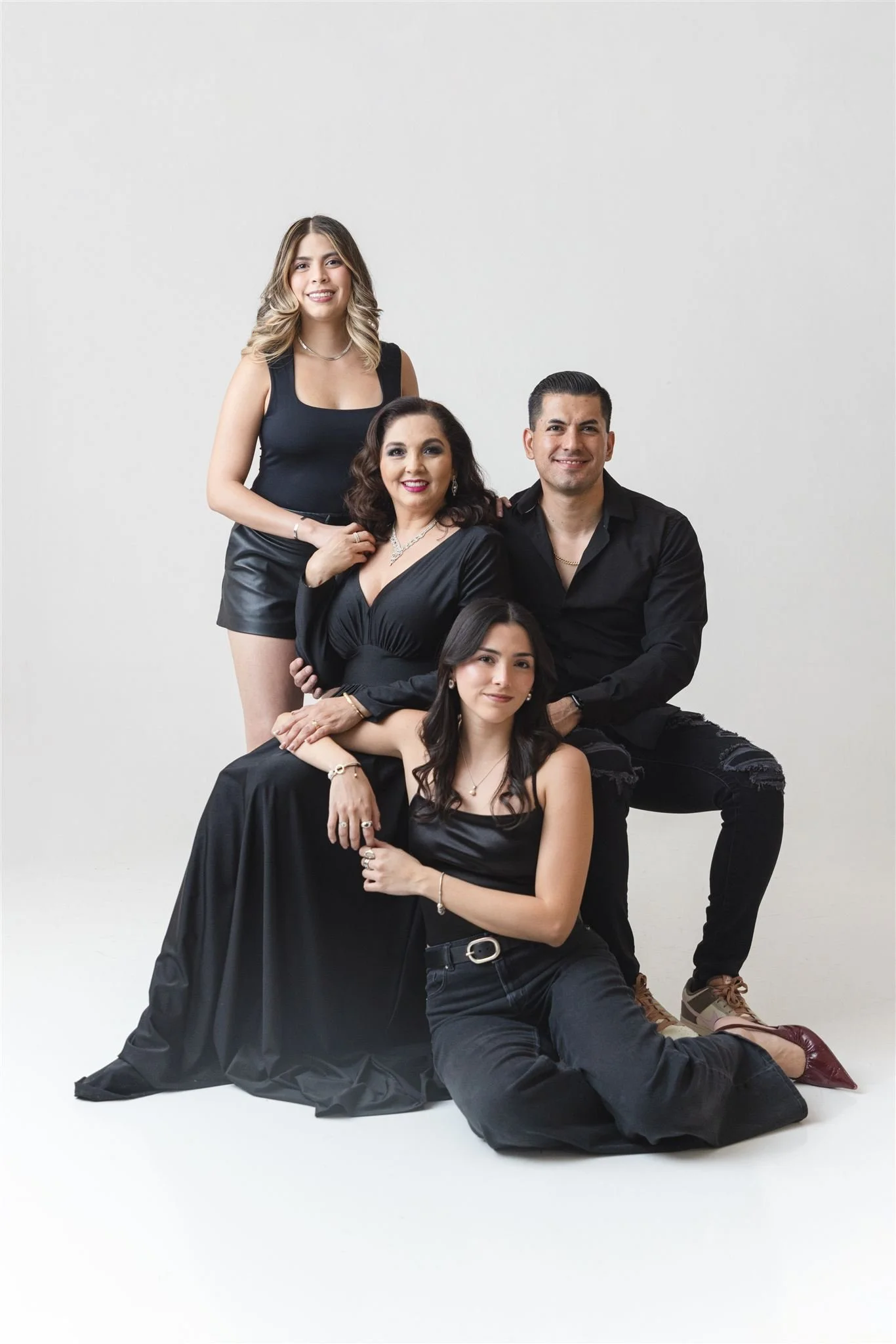 Sesion familiar en estudio