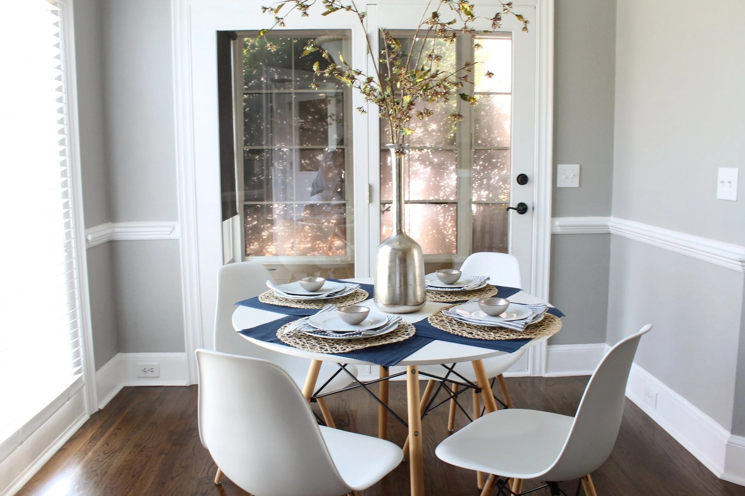 Breakfast table breakfast nook