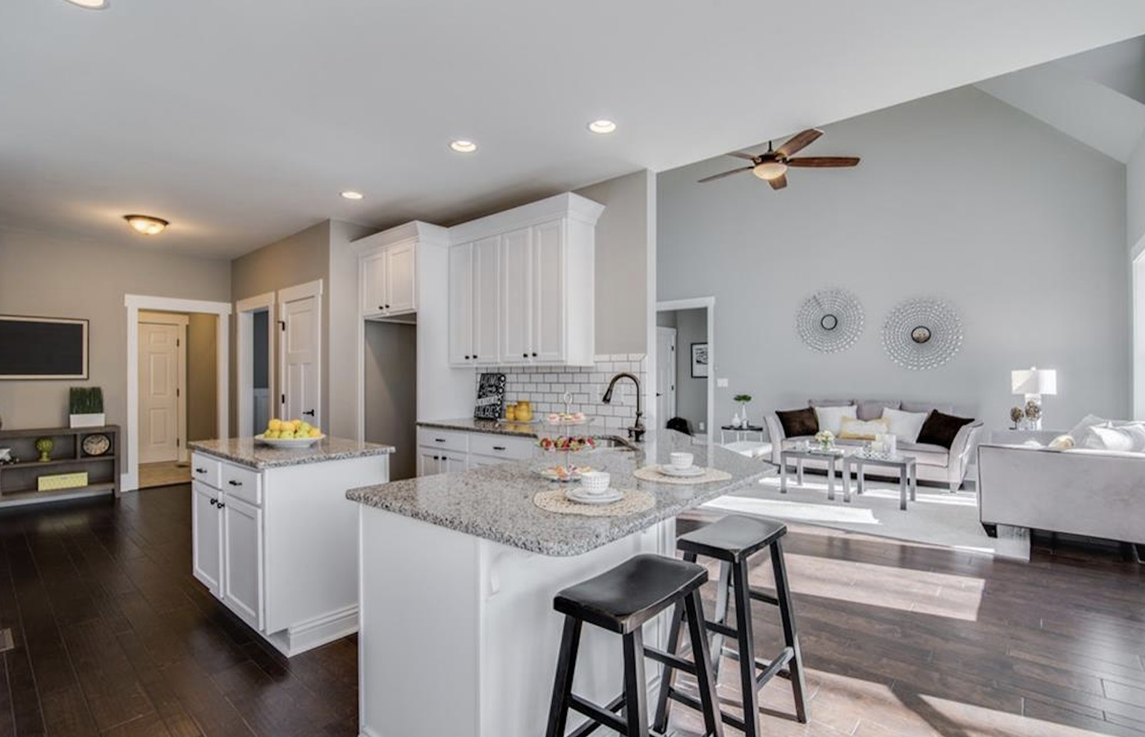 Open kitchen living room