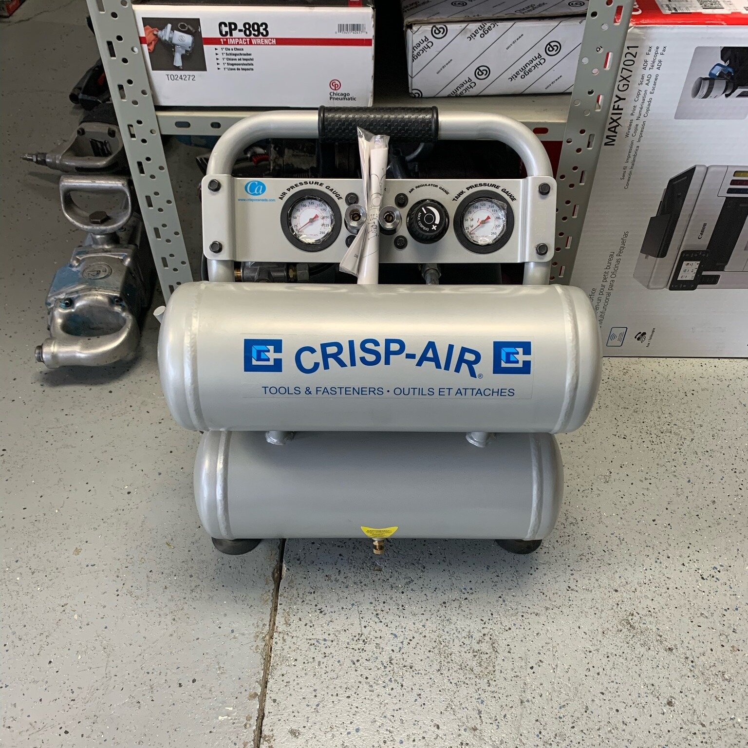Check out this Crisp-Air Portable Twin-Stack Compressor...dm for pricing! (We have lots of deals)!

#aircompressor #airtoolshop #tooldeals