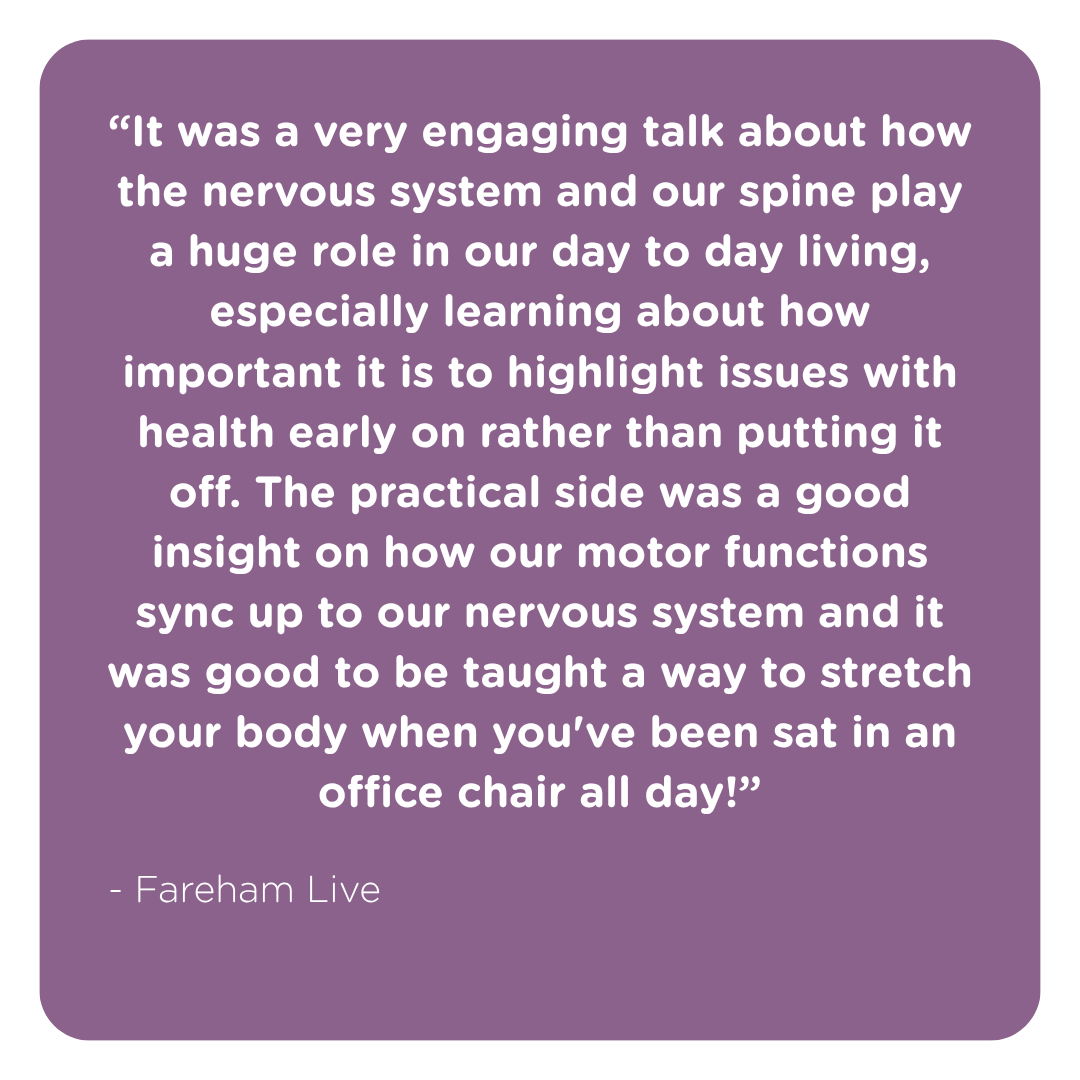 Fareham Live Testimonial