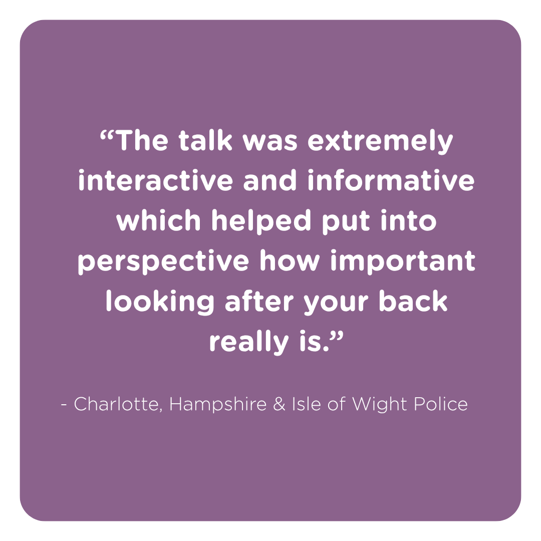 Hampshire & Isle of Wight Police Testimonial