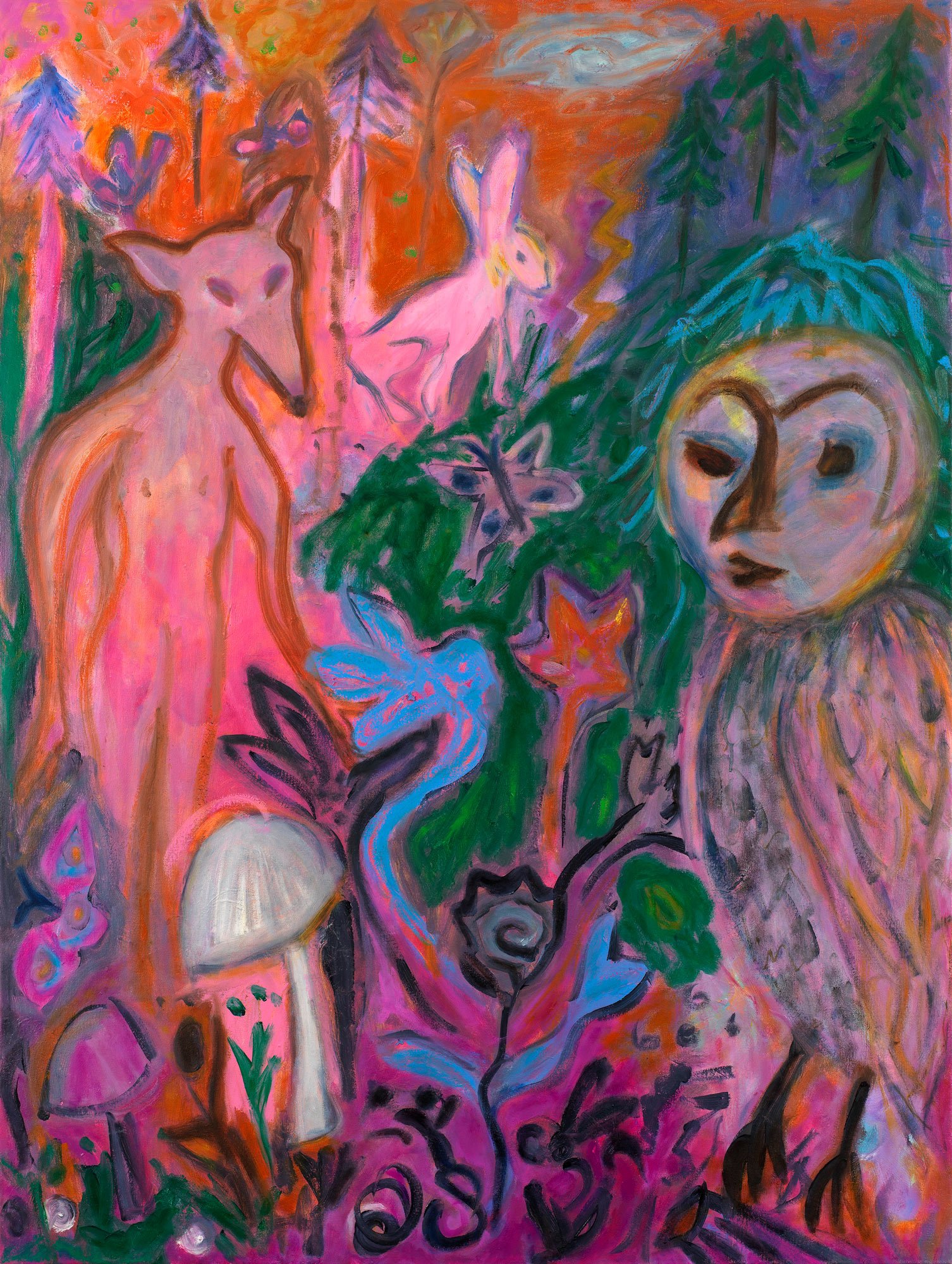 Other Voices, 2019
Oil on canvas
122 x 91.5 cm