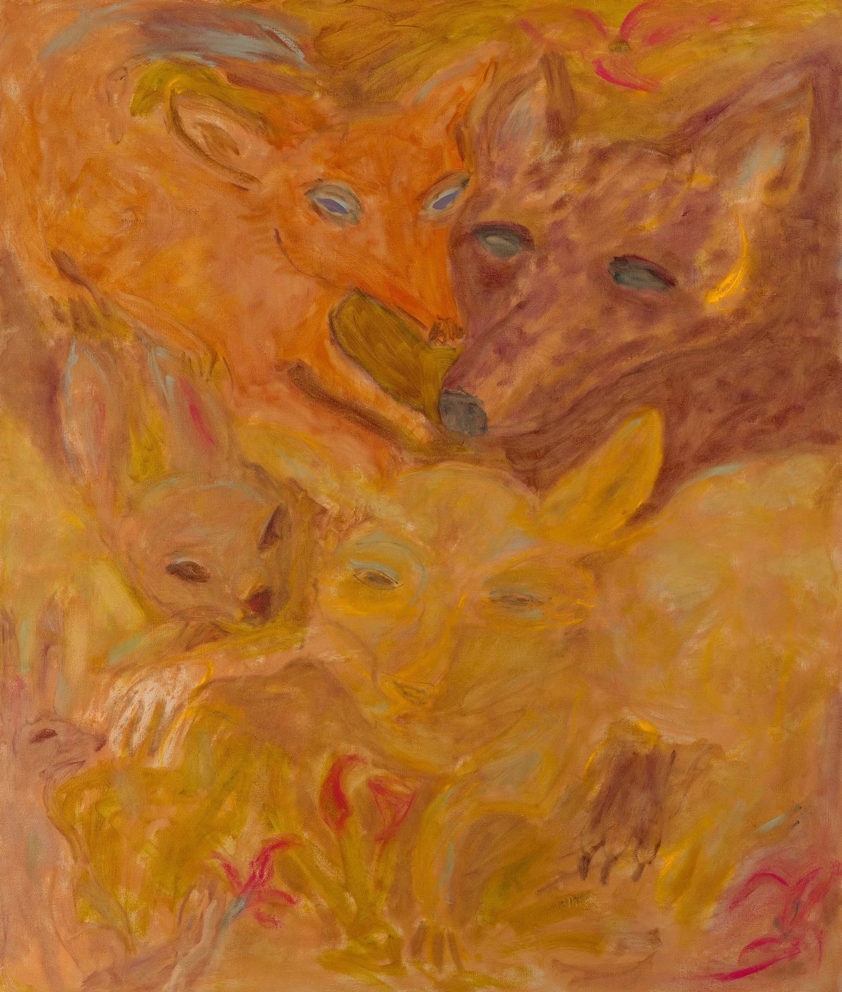 Spirit Animals, 2021
Oil on linen
130 x 110 cm