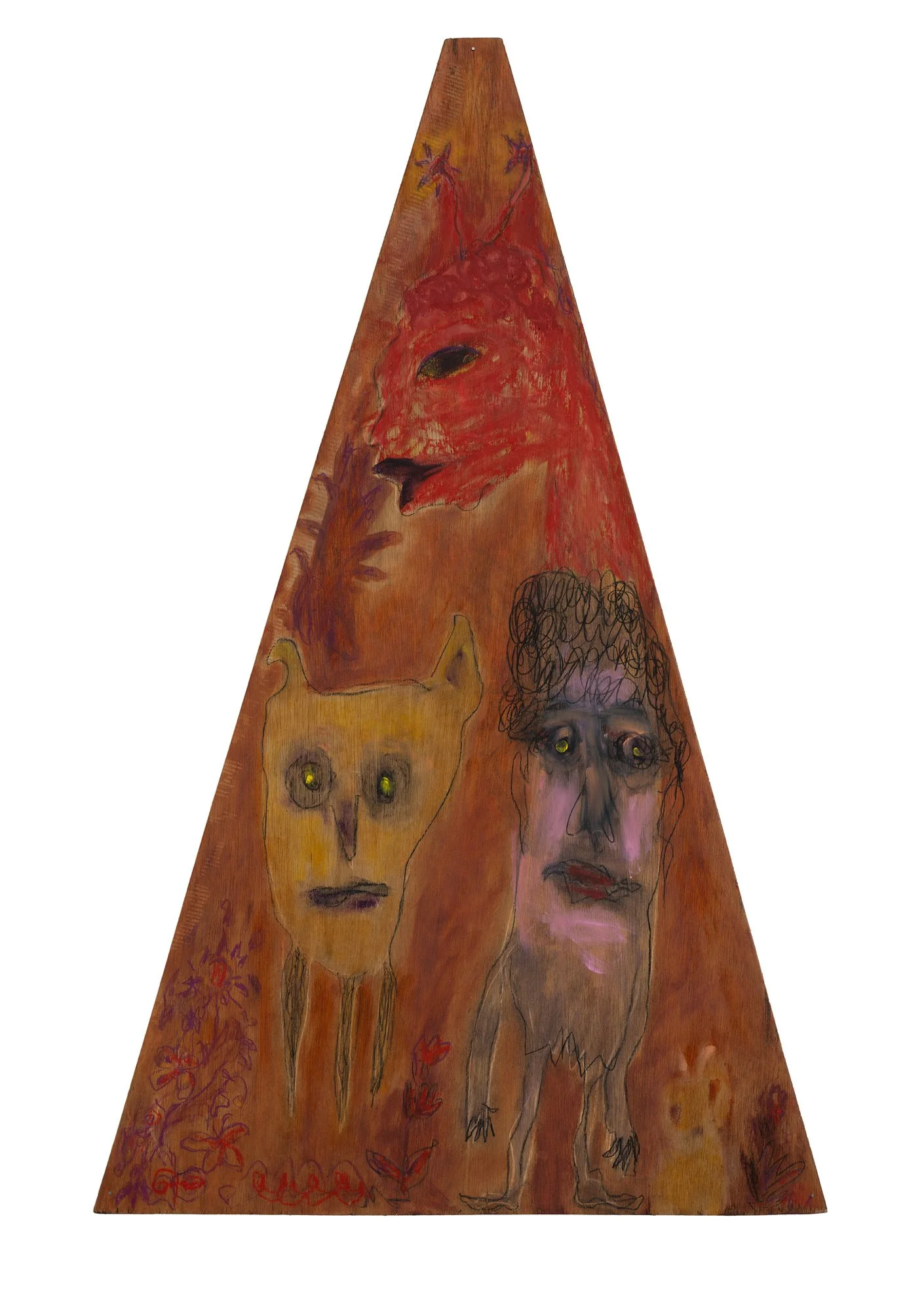 ICK, 2023
Mixed media on plywood panel
112 x 67 cm