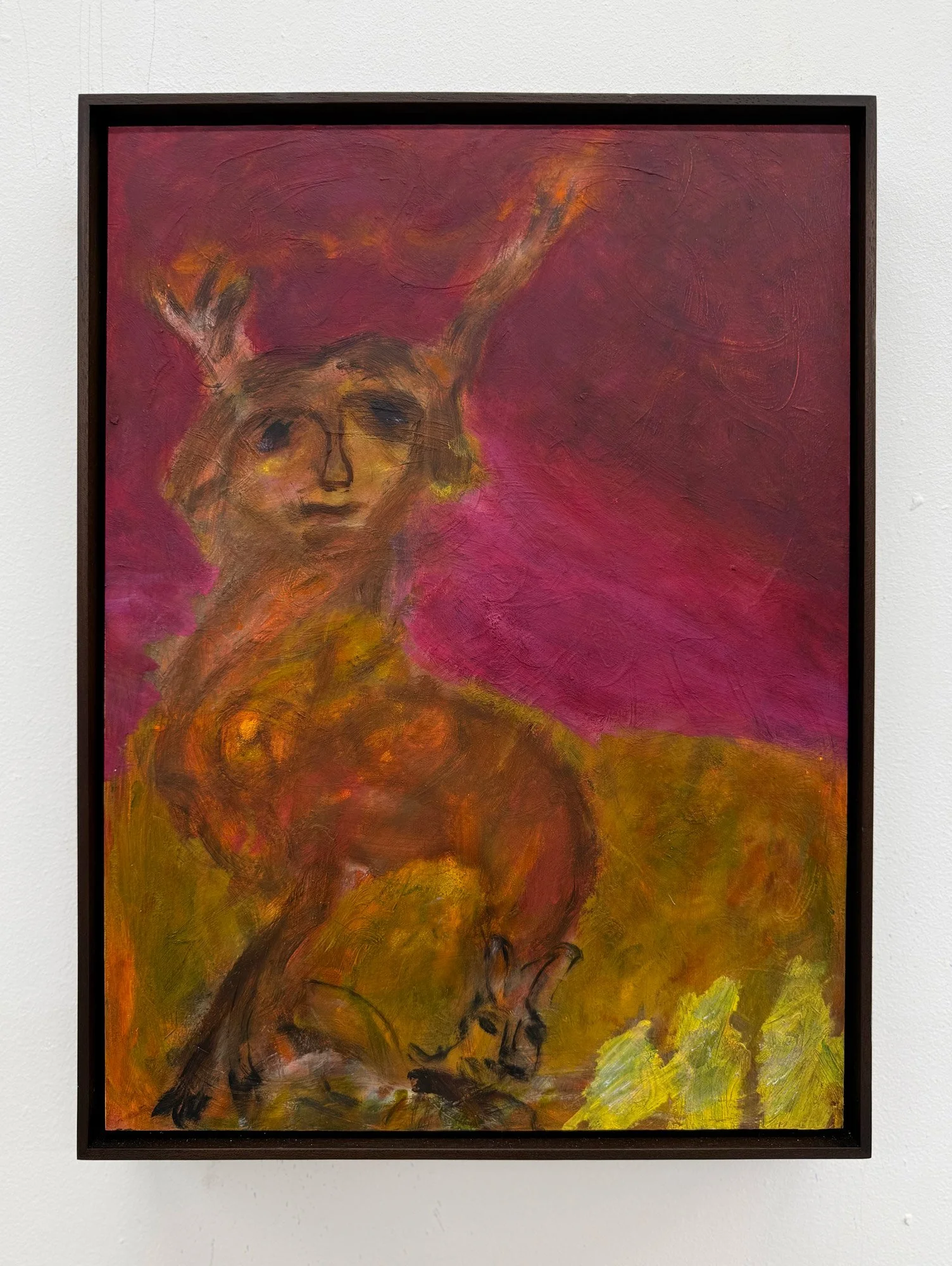 Transistor, 2023
Oil on gesso board
41 x 30.5 cm