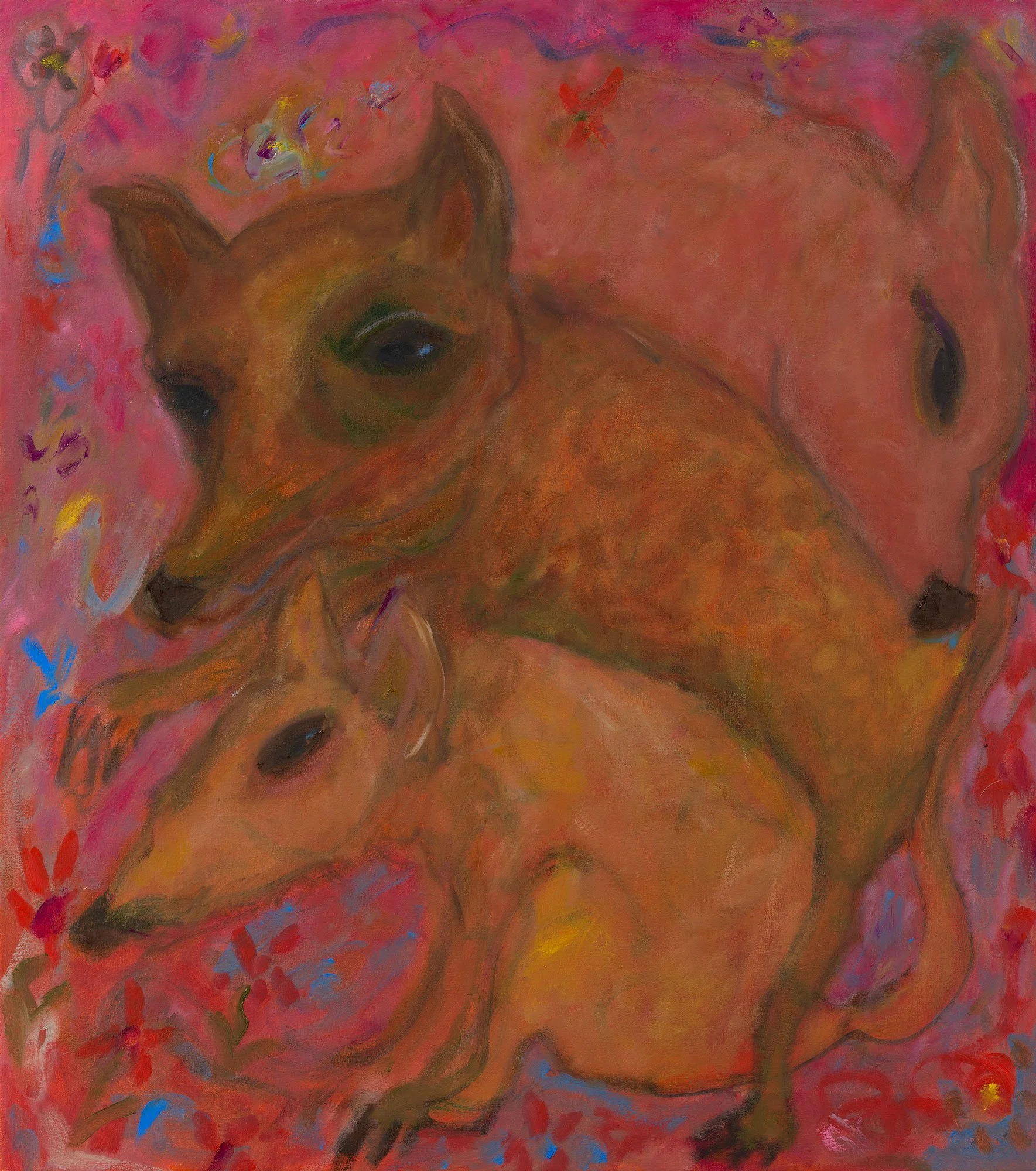 Creature Comforts, 2021
Oil on canvas
85.5 x 75.5 cm