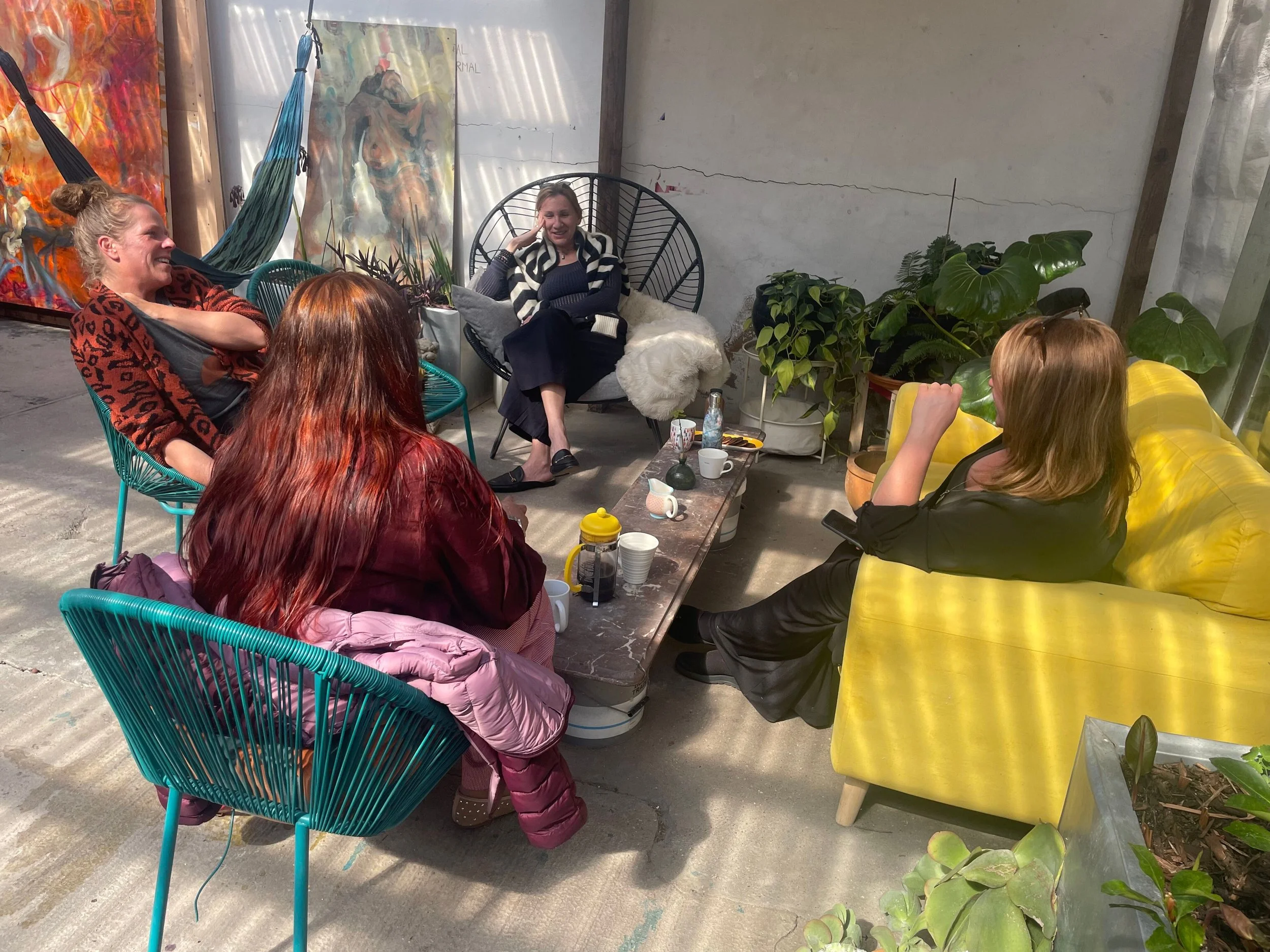 Coffee Morning for Working Artists with Sally Minns 