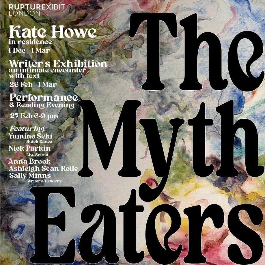 Myth Eaters Writing Exhibition