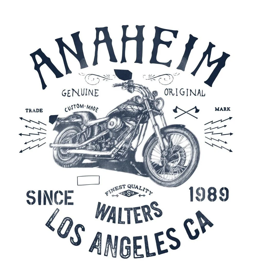 Walters Anaheim Los Angeles TShirt — Walters 1989 Limited