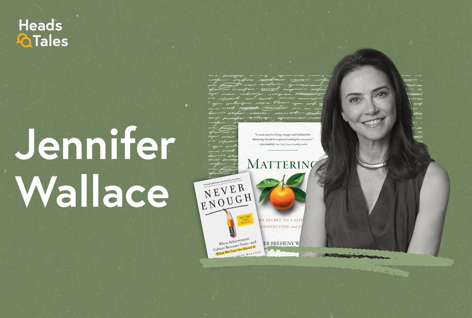 Jennifer Wallace, author of Never Enough and Mattering, on why 'mattering' is the key to achieving highly