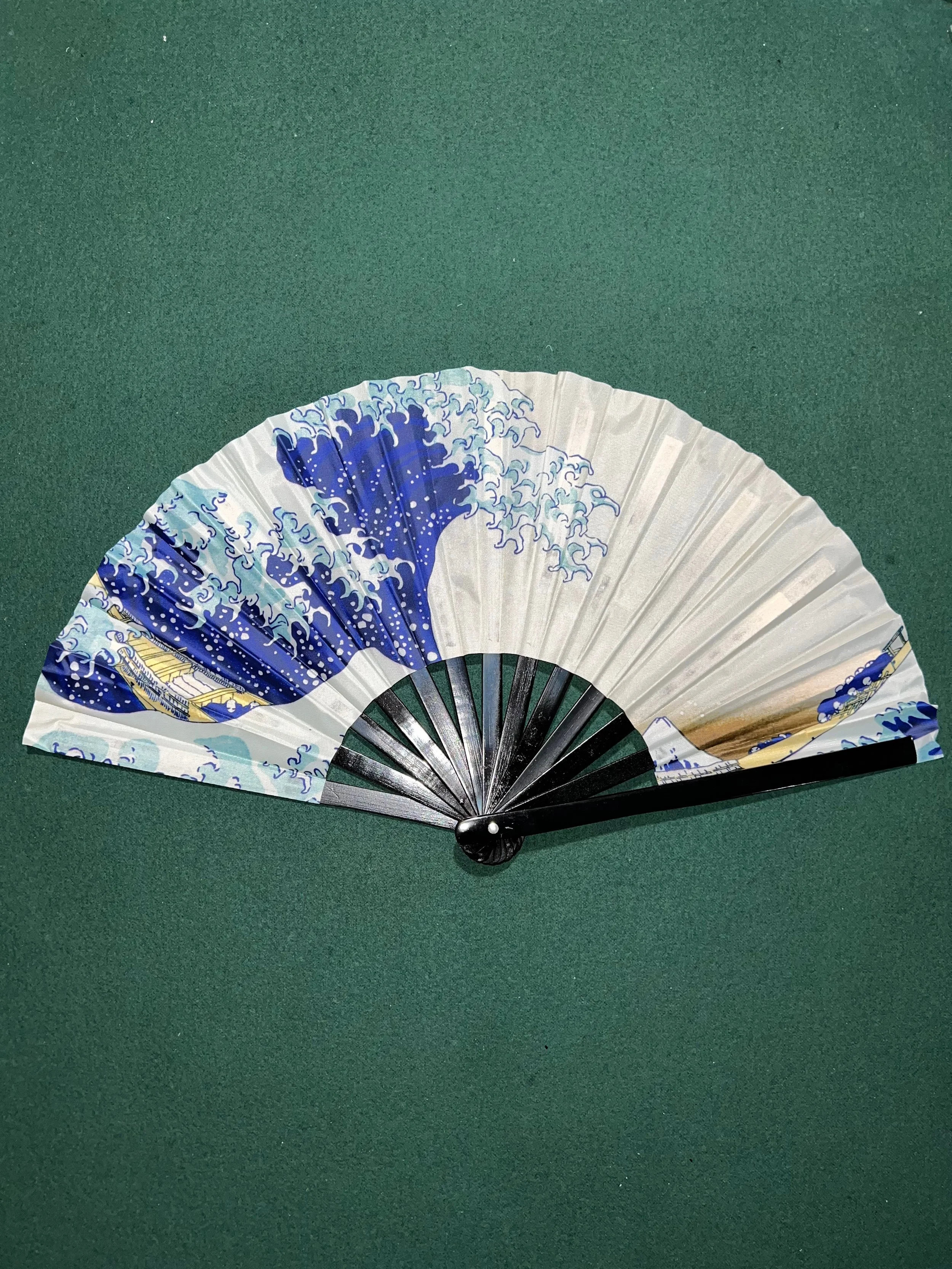 The Great Wave Fan — Hauteline Bling | Rave Wear & Festival Accessories