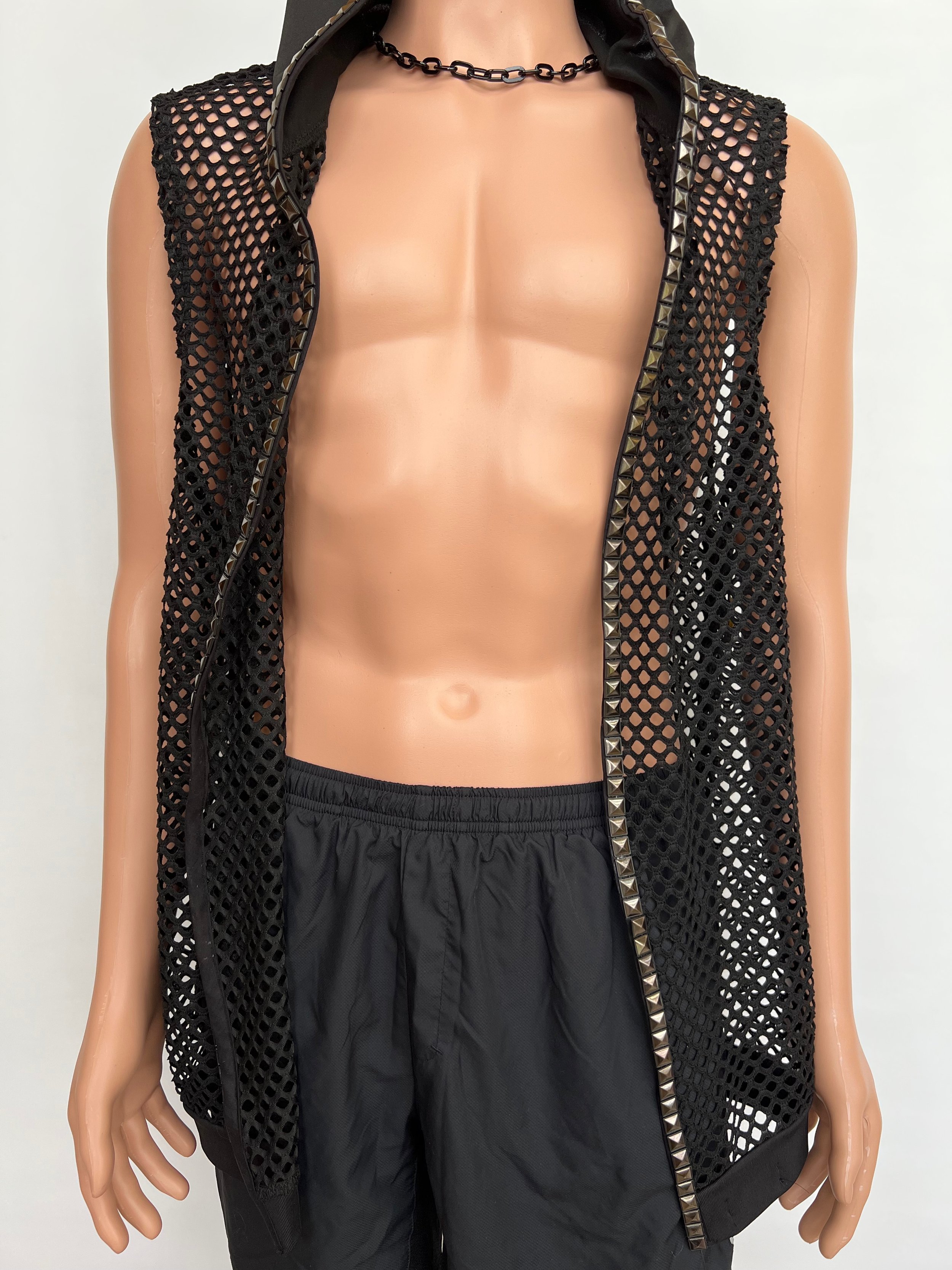Men's Rave Hoodie Vest
