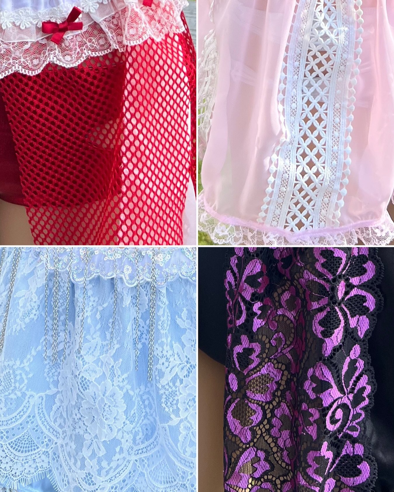 Just a peek at the fabrics from our sweetest drop yet! Can you guess the theme? 🎀💫☁️

The full collection lands this week &mdash; stay tuned! 💘