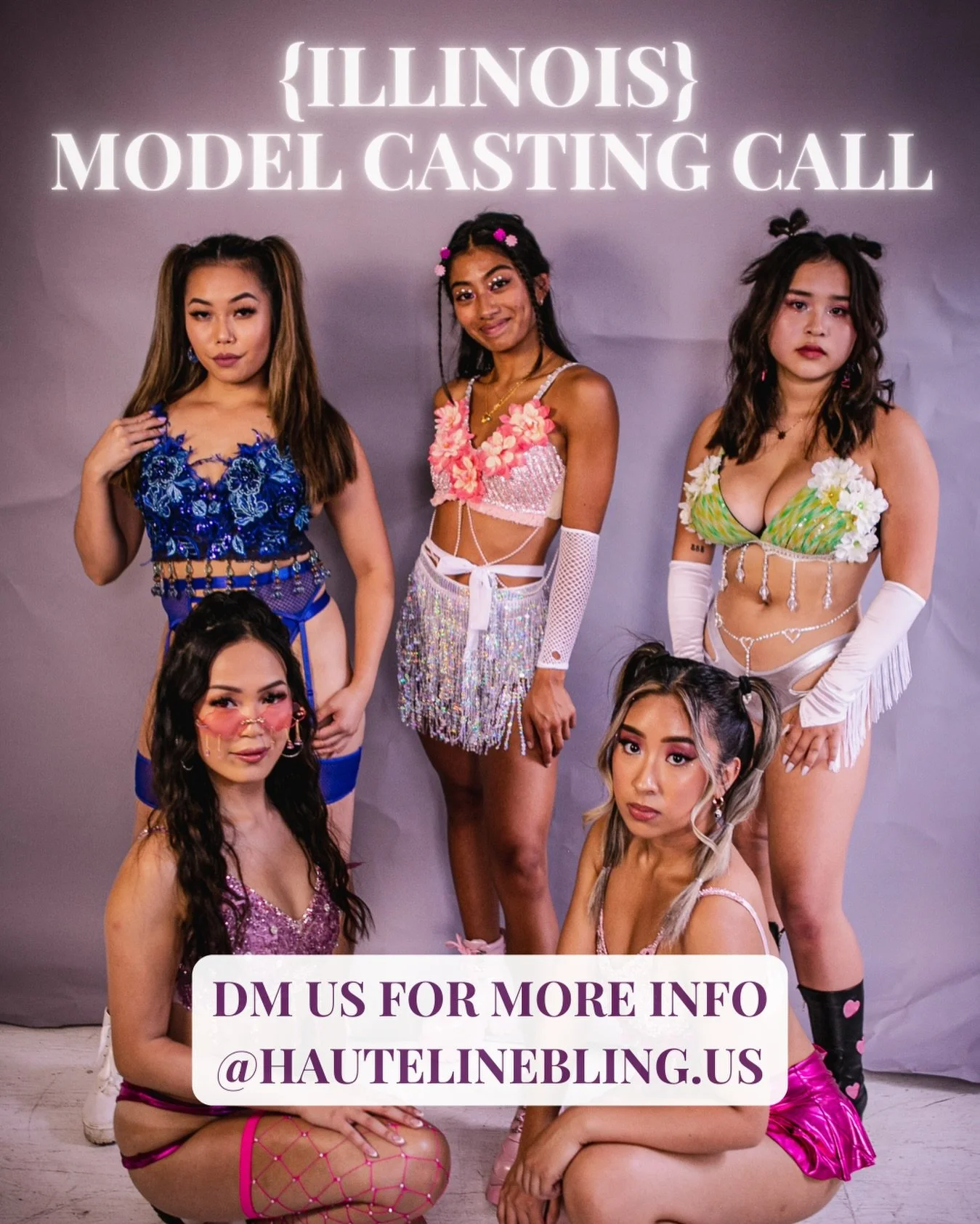 📣 CALLING ALL RAVE BADDIES 📣

We are looking for models for our next HLB photoshoot! Illinois-based preferred, but anyone is welcome if you are able to travel to the studio 📸

Comment/DM us for the interest form! Know someone who should apply? Tag