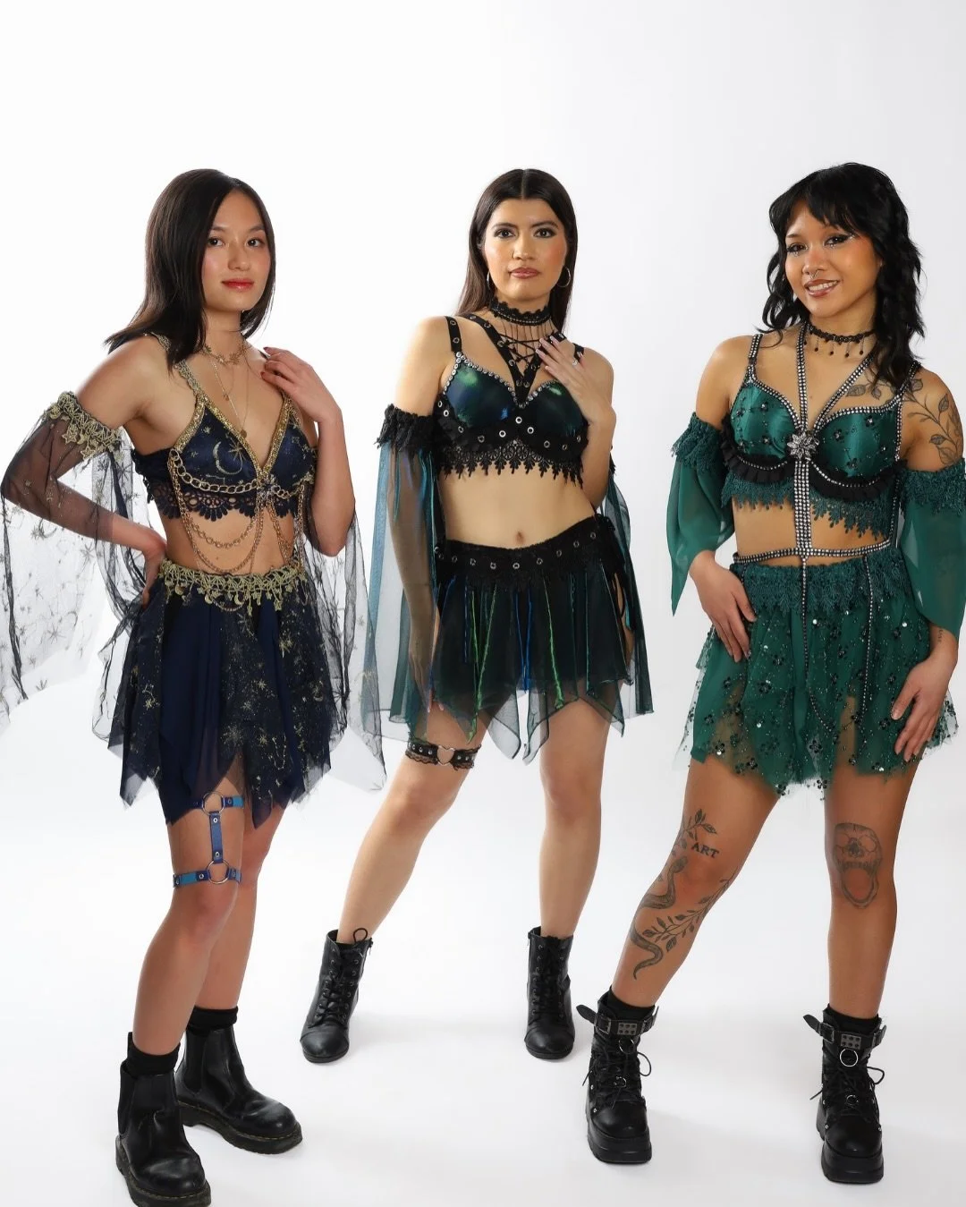 BELLA MUSE IS LIVE 🧚🌙✨ Shop link in bio! 

Step into your softest, most radiant self. Which muse is calling you? 🤍

📸: @portraitsbyelexis 

#ravefitinspo #ravefashion #festivalfashion #hautelinebling #explorepage