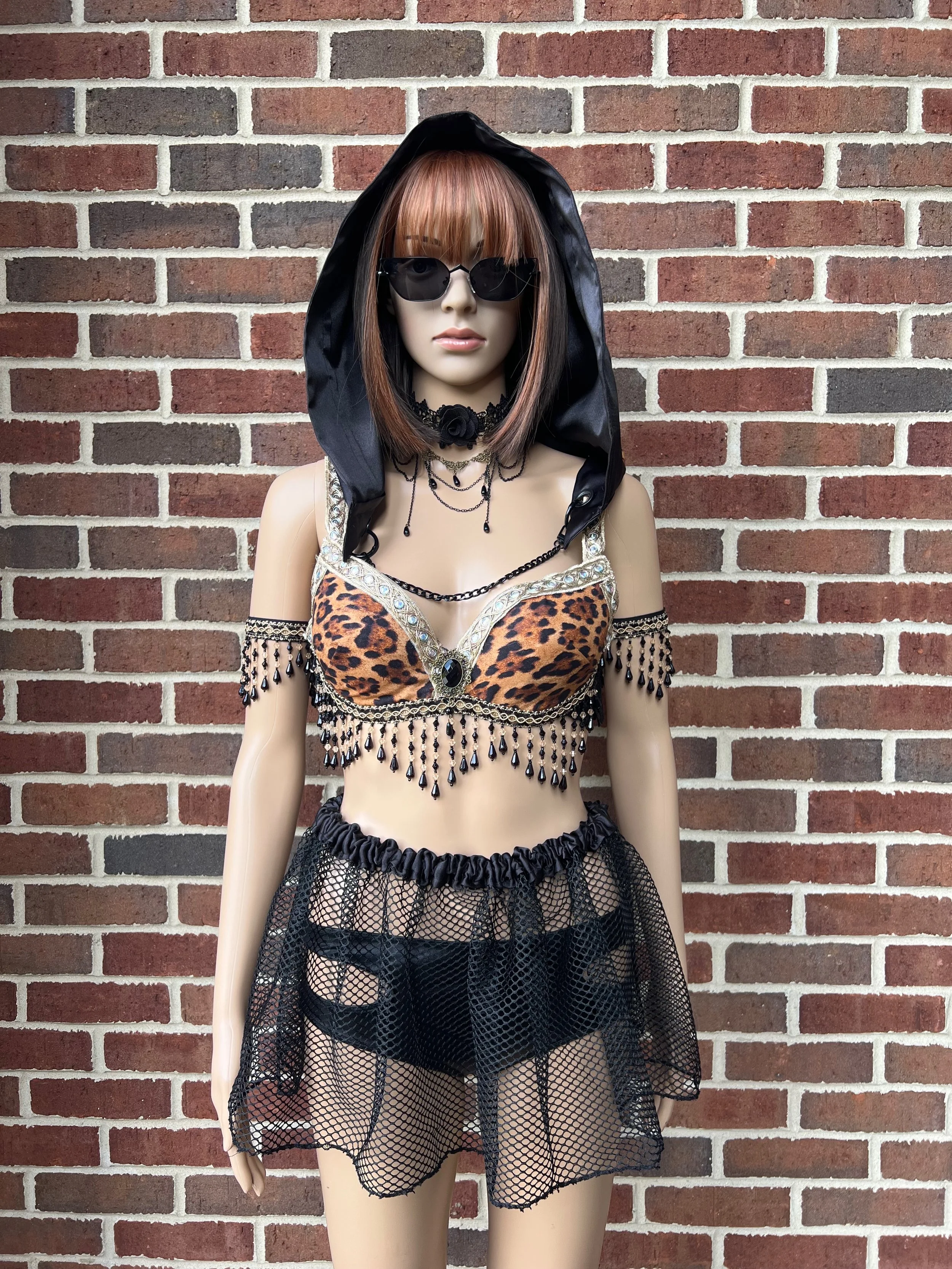 Cyrene Chain Bra Set