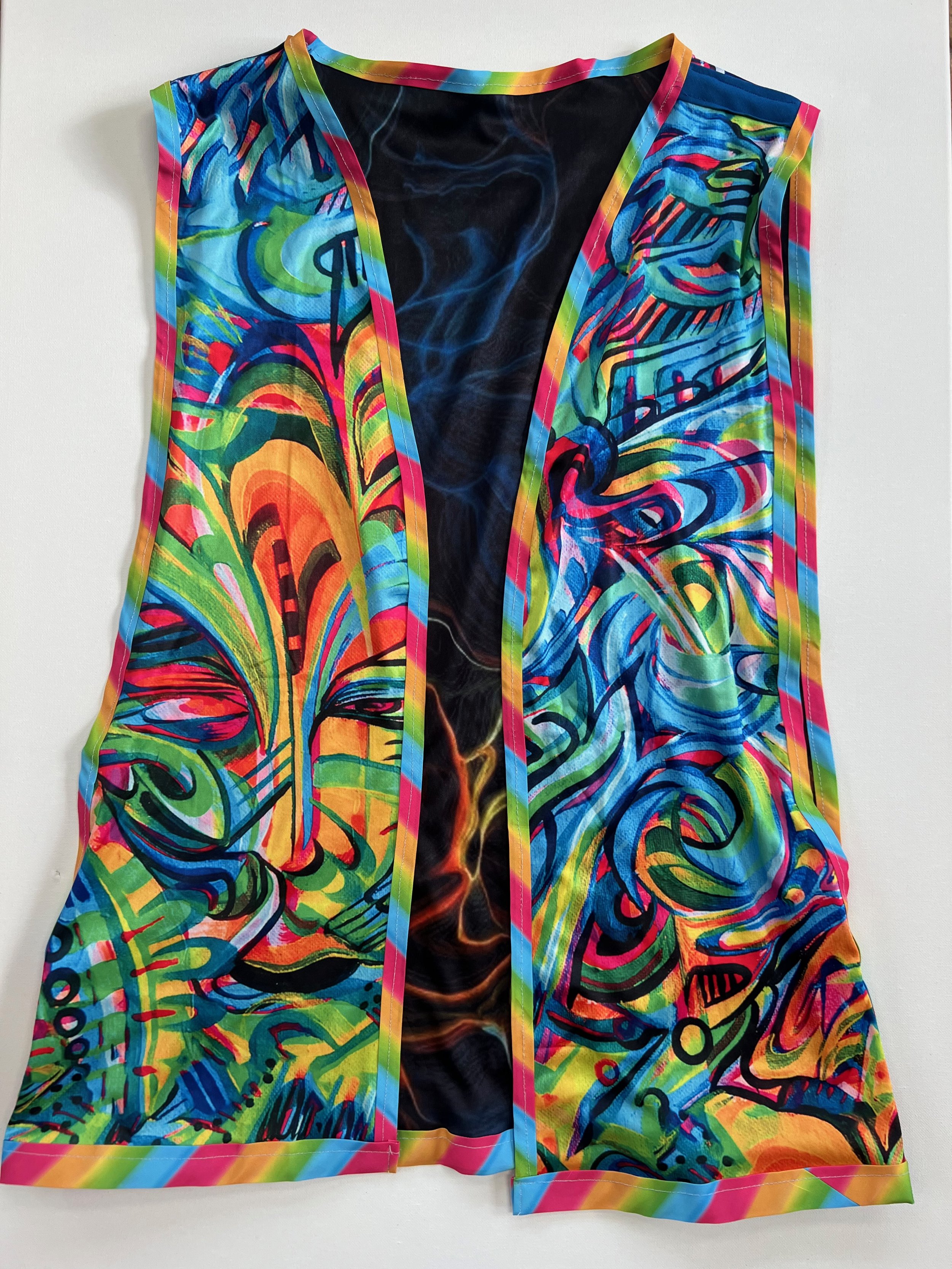 [XX-Large] DR34M Reversible Rave Vest