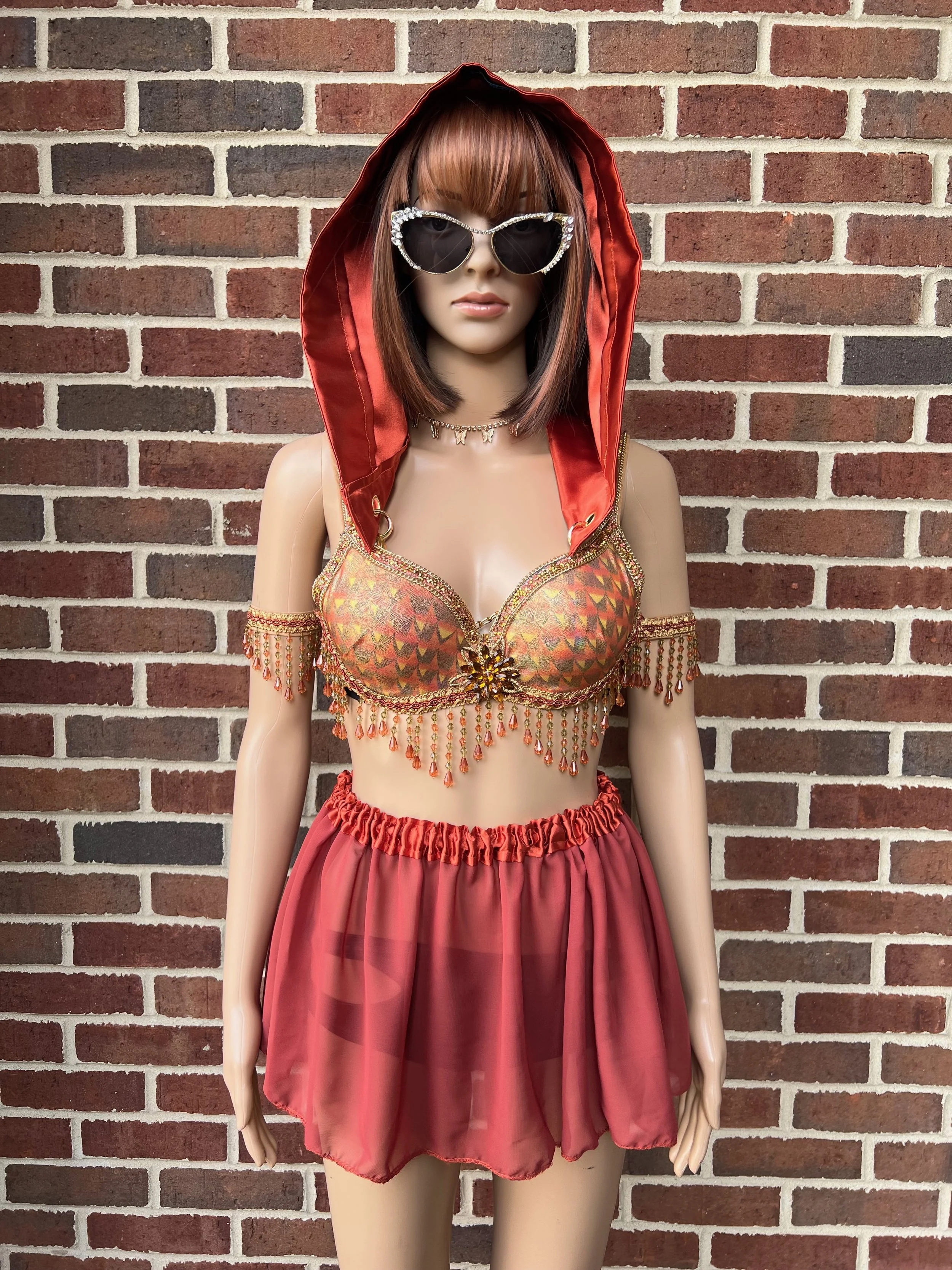 Soleia Chain Bra Set
