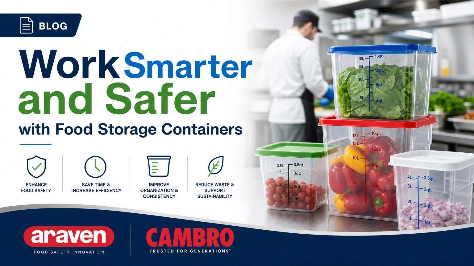Work Smarter and Safer with Food Storage Containers 