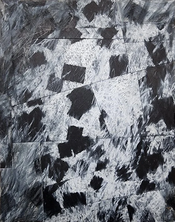 Mindscape Exploration 2, 14"x11", Grease pencil on 1/16" thick art-board